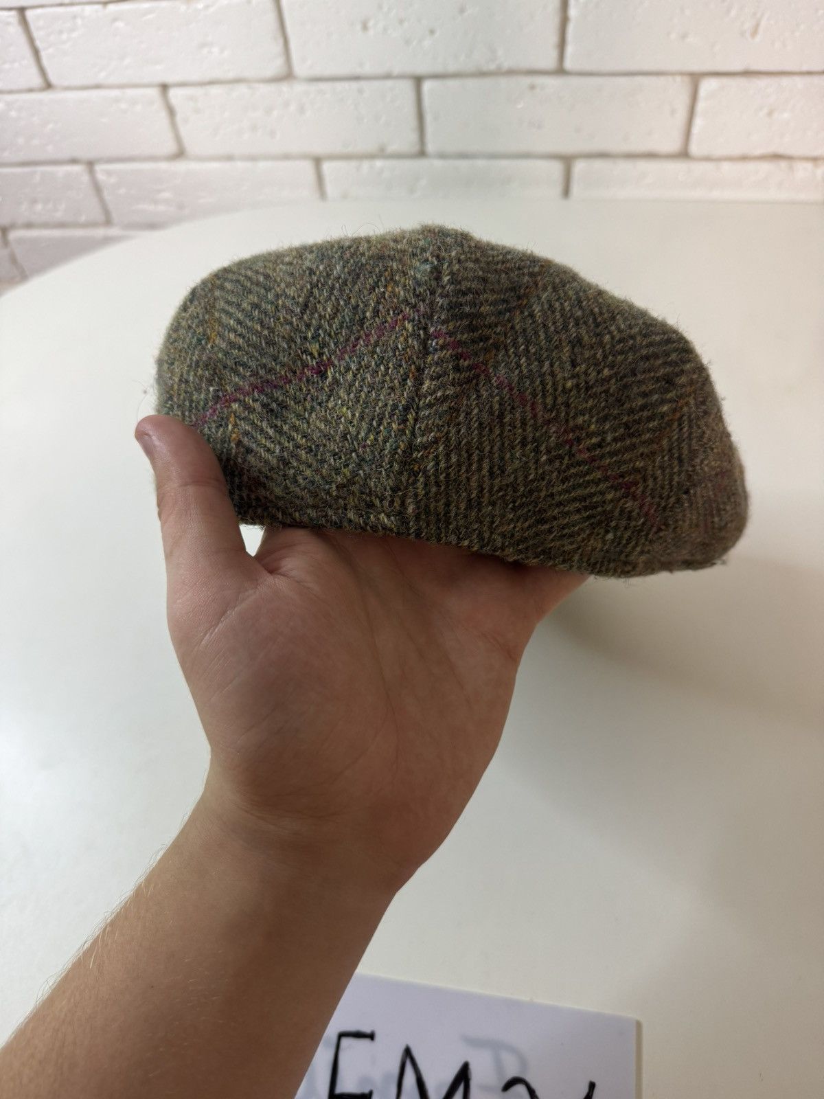 Harris Tweed Harris Tweed hat cap Size ONE SIZE - 3 Thumbnail