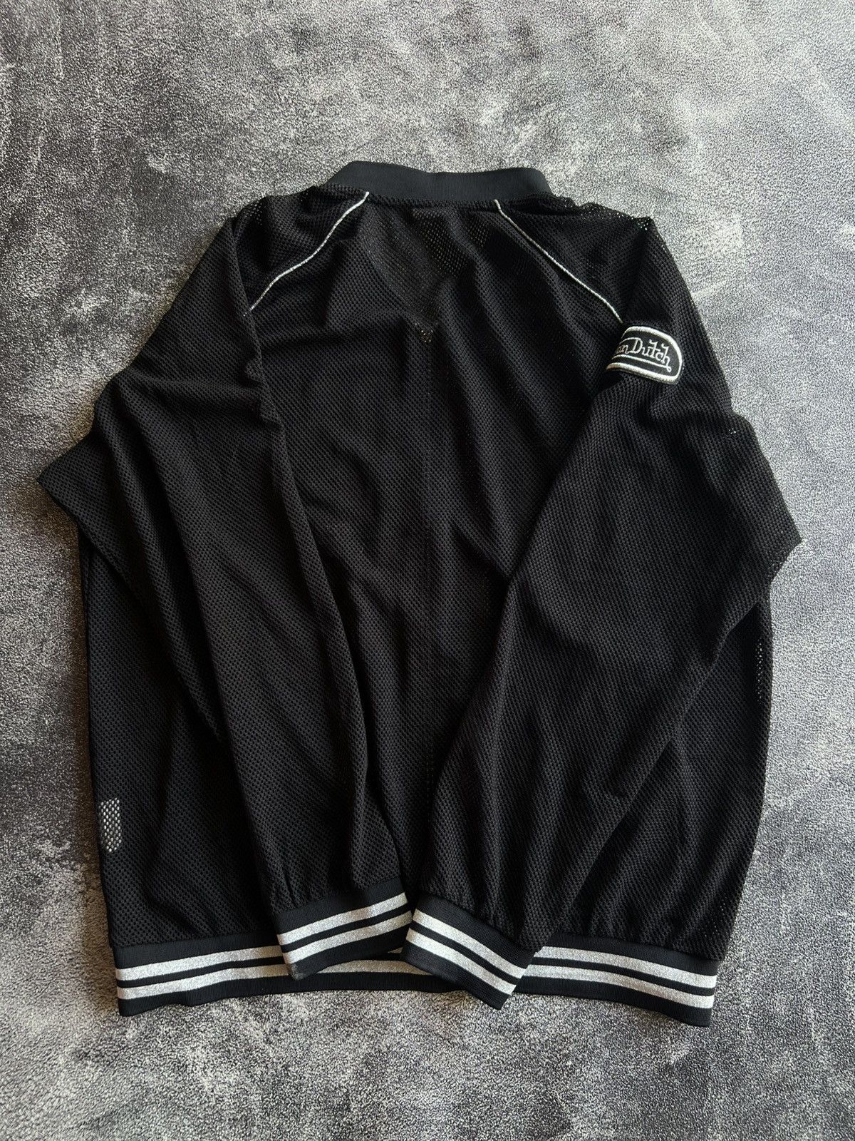 Von Dutch 2000s🔥 Von Dutch Mesh Fishnet Jacket Size US L / EU 52-54 / 3 - 9 Thumbnail