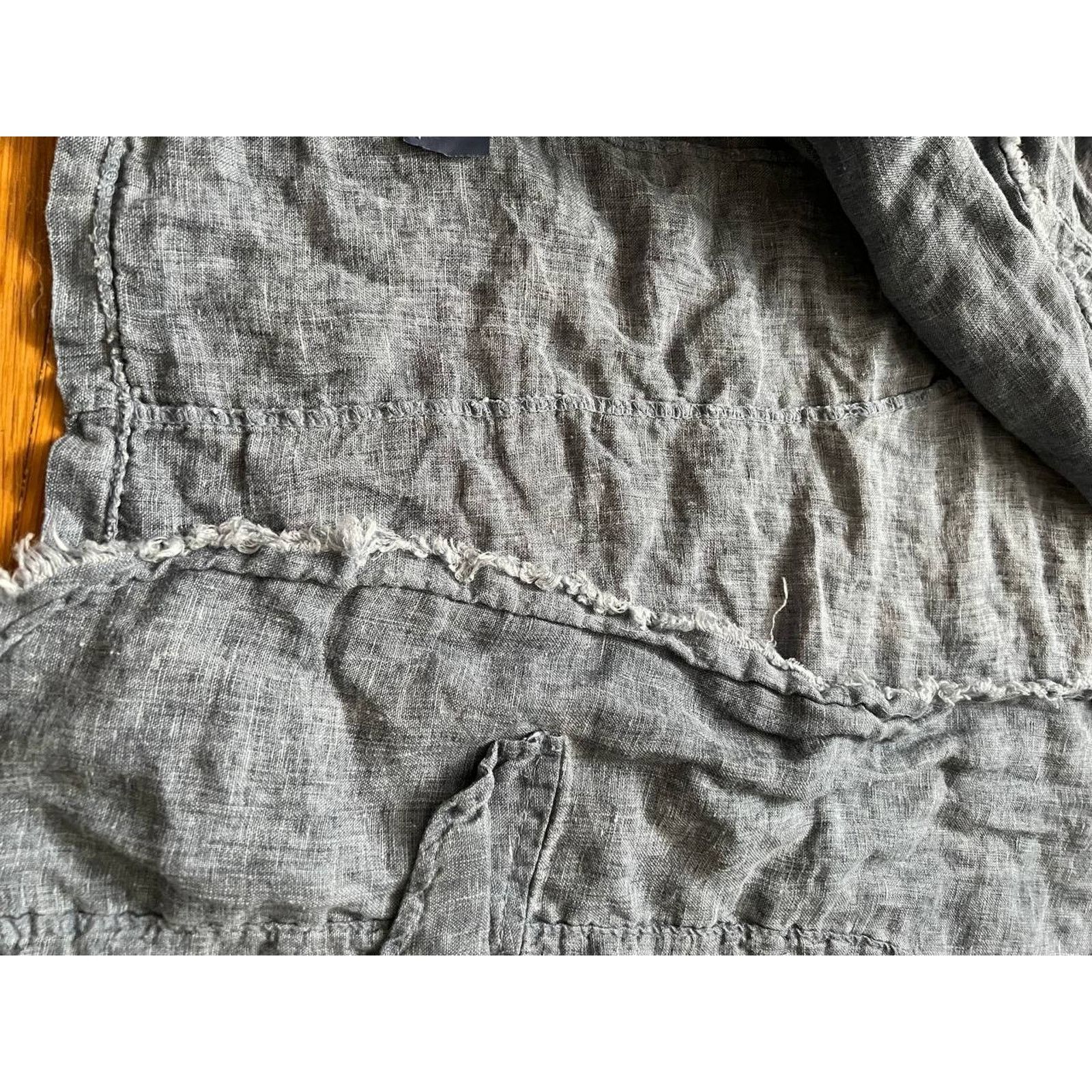 Richardson John Paul Richard Italy linen jacket w/ Pockets S A002041 Size S / US 4 / IT 40 - 5 Thumbnail