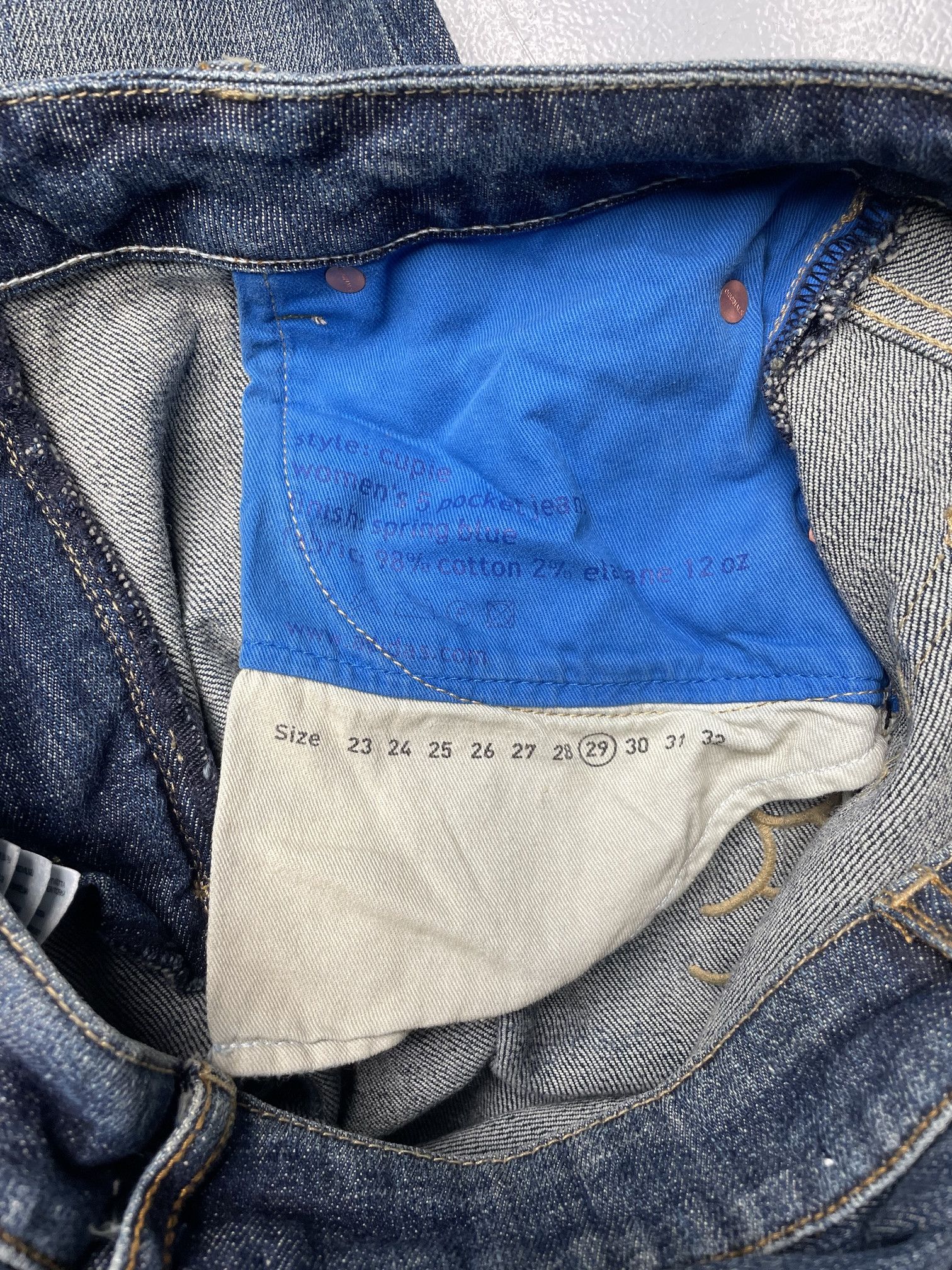 Adidas × Jeremy Scott adidas X Jeremy Scott A/W 2011 Wings Cupie JS winged jeans Size 29" - 14 Thumbnail