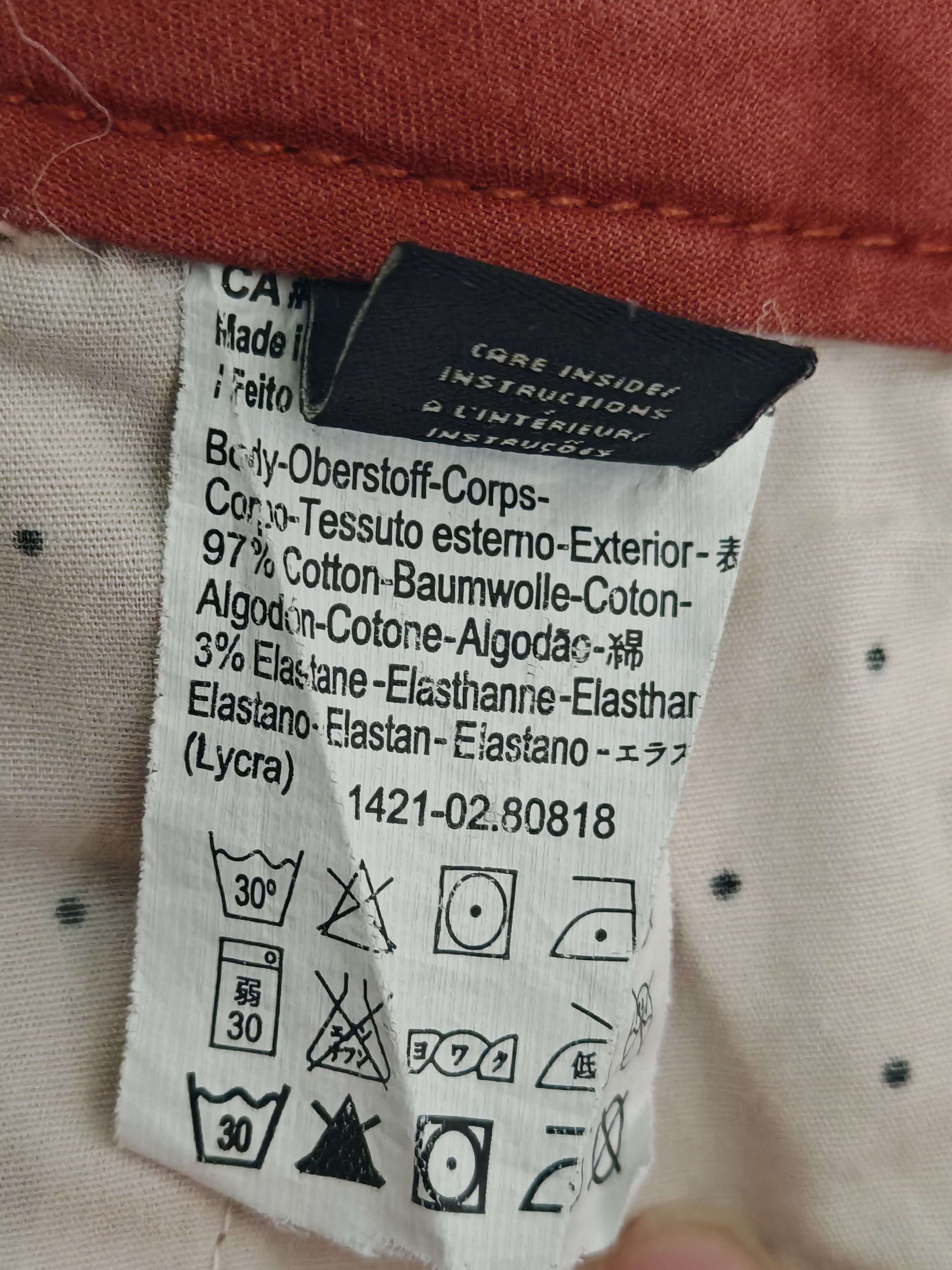 Maison Scotch Pink Maison Scotch & Soda Chinos sz W29/L32 Button Fly Prep Size 29" - 6 Thumbnail