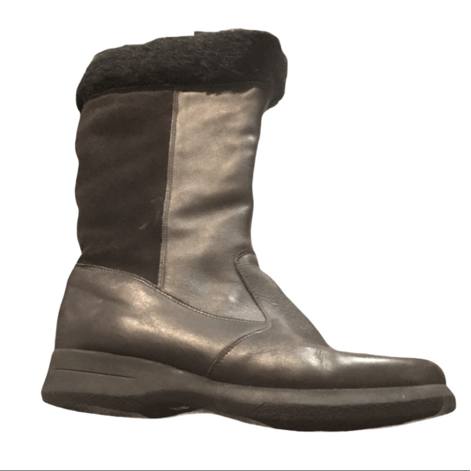 rieker fleece lined ankle boots