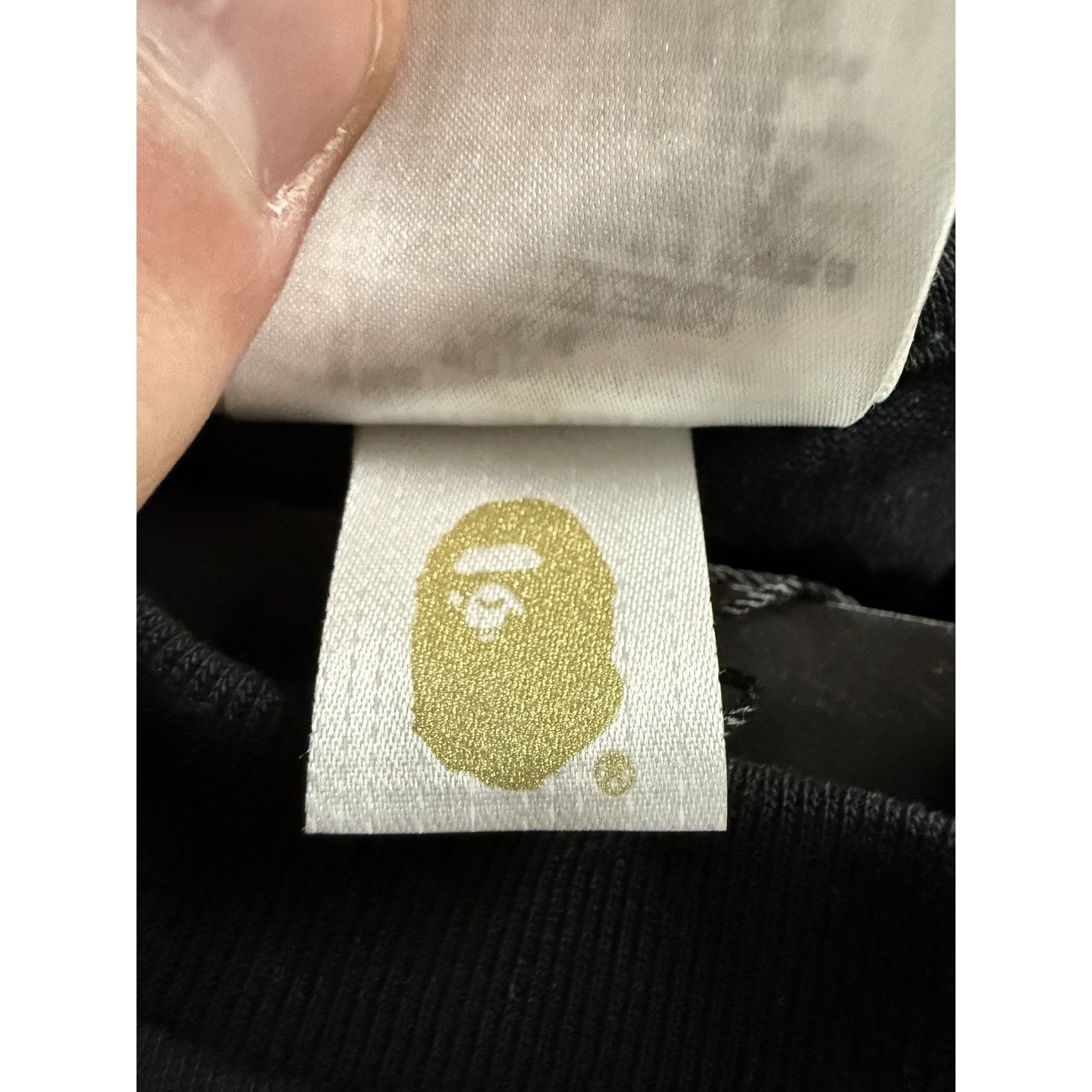 Bape Bape Trademark Tee Black Used Medium Size US M / EU 48-50 / 2 - 6 Thumbnail