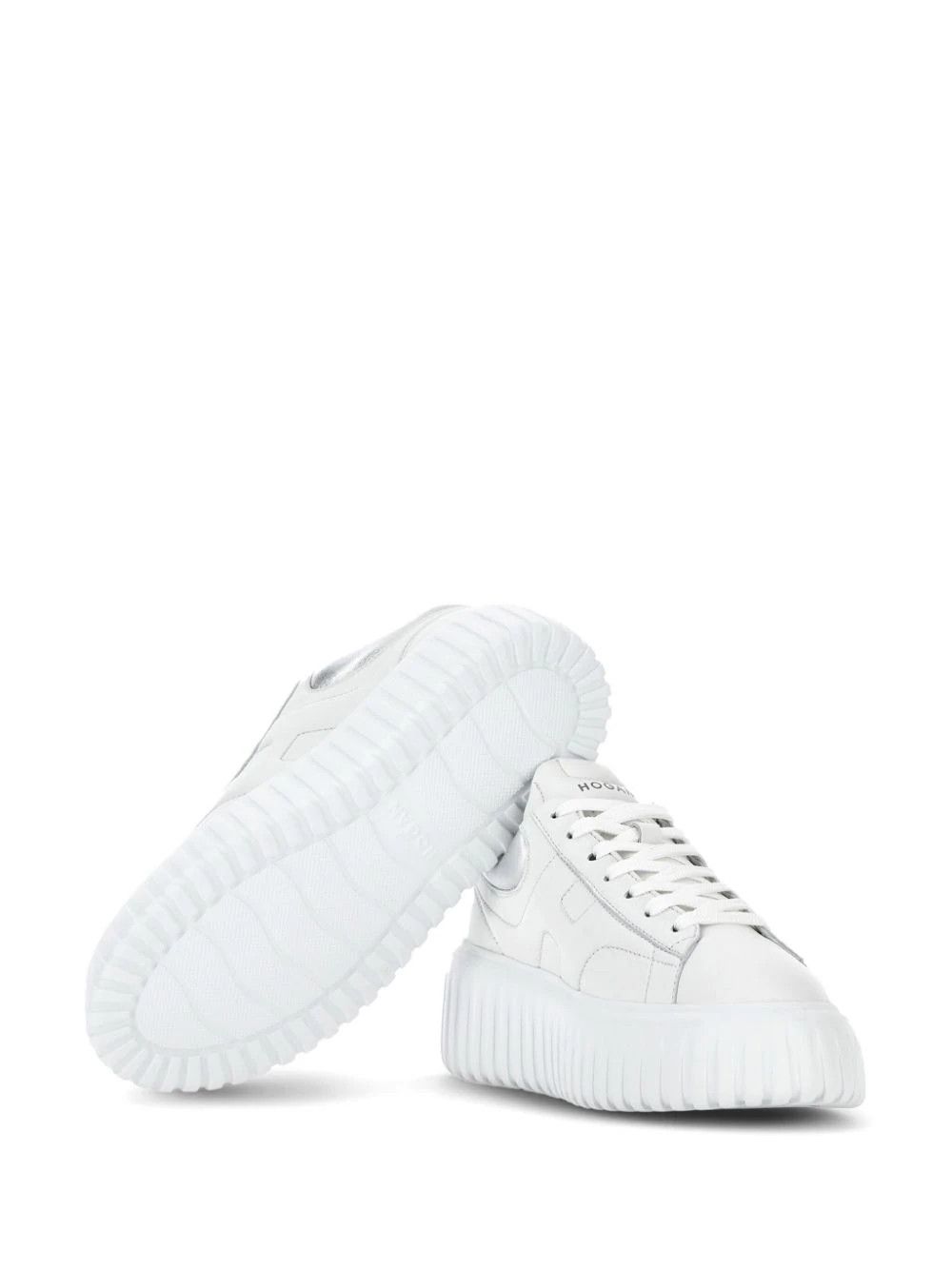 Hogan o1s22i1n1024 H-Stripes Low-Top Sneakers in White Size US 10 / IT 40 - 4 Thumbnail