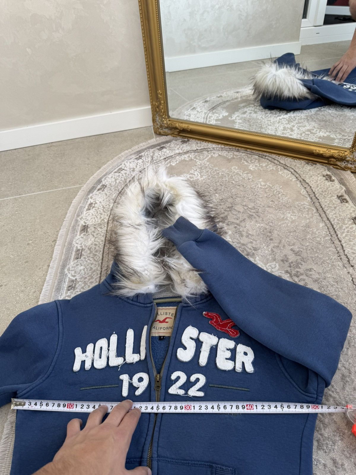 If Six Was Nine Vtg Y2K If6was9 LGB Goa Vibe Holister fur Zip Hood Size S / US 4 / IT 40 - 8 Thumbnail