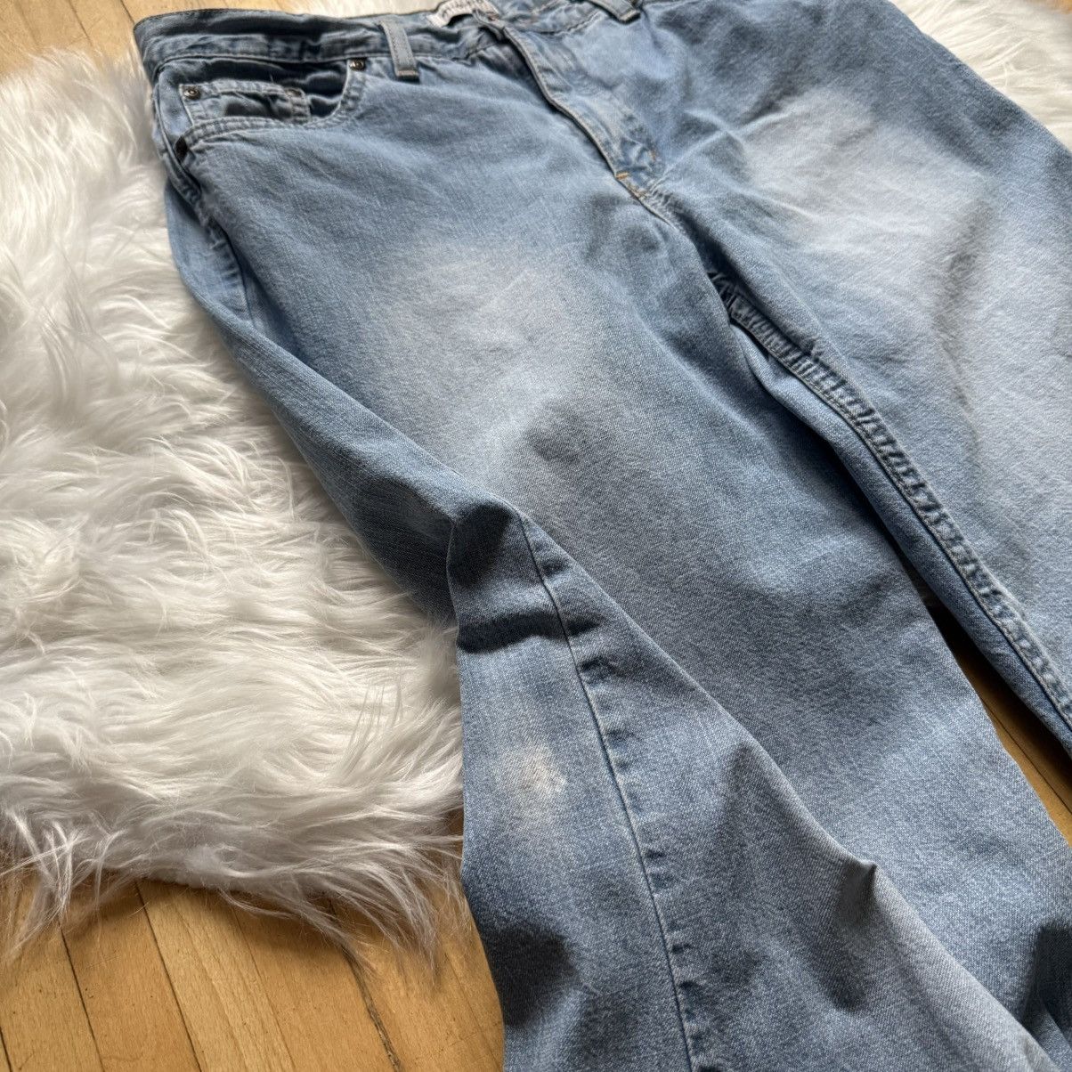 If Six Was Nine 📌 Vintage Y2K M.O.T.O Extra Flared Washed LGB Jeans Size 27" / US 4 / IT 40 - 11 Thumbnail
