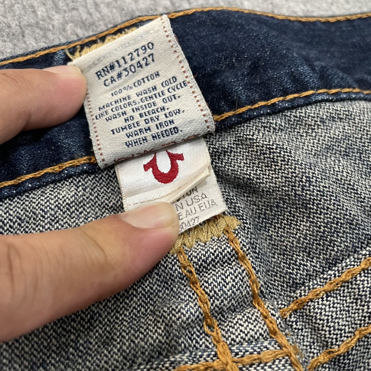 True Religion True Religion Denim Flared Pants if six was nine Size 33" - 5 Thumbnail