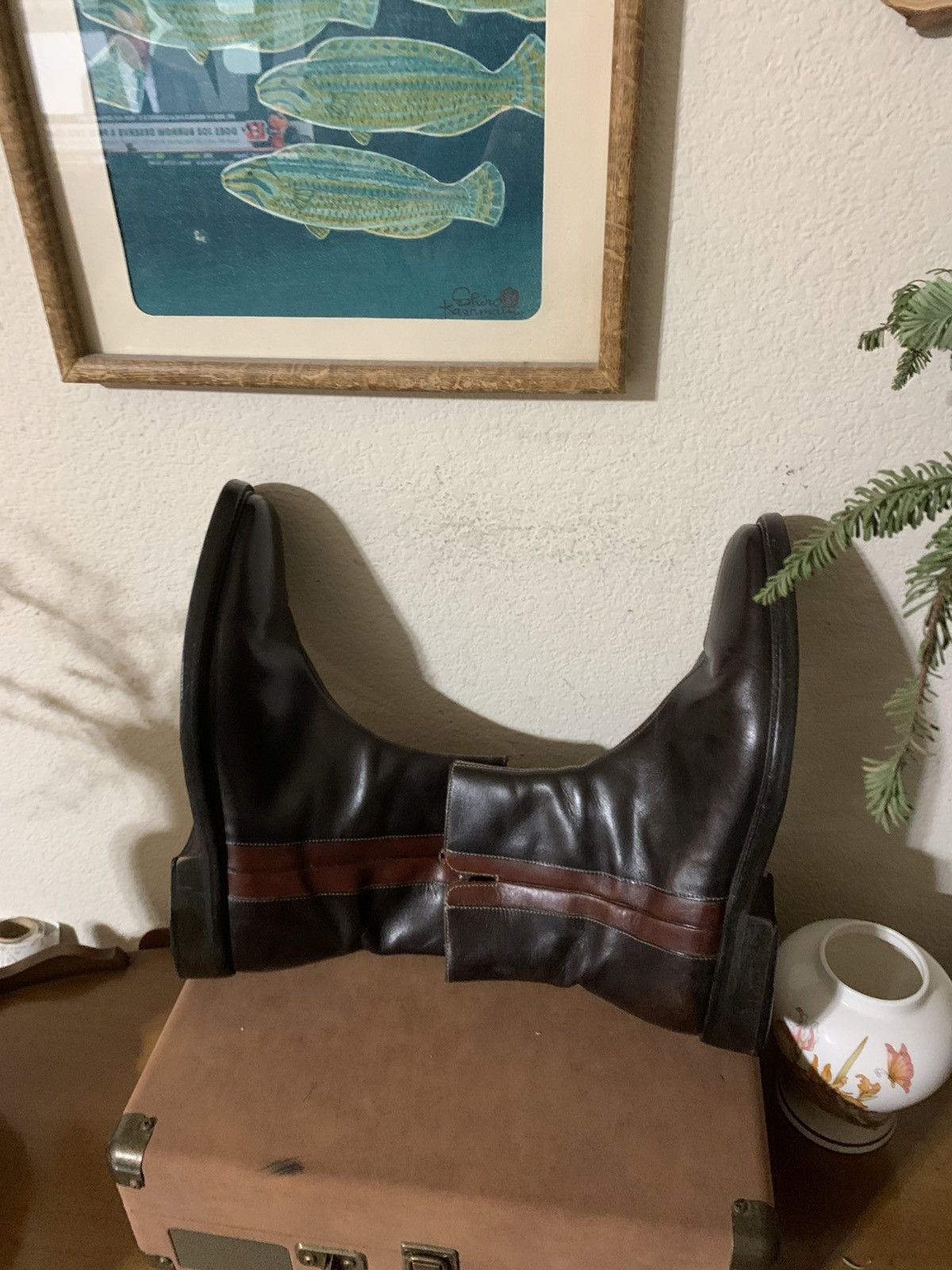 Gordon Rush Montecarlo Leather Zippered ankle boots Size US 9 / EU 42 - 8 Thumbnail