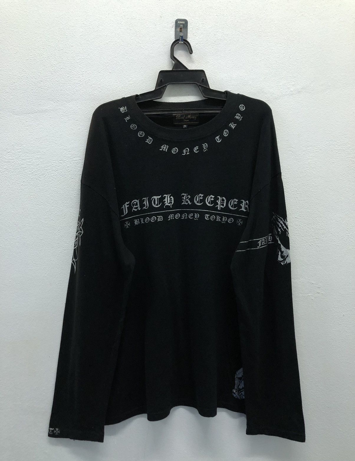 Vintage Vintage Blood Money Tokyo Long Sleeve T-Shirt Size US XL / EU 56 / 4 - 2 Thumbnail