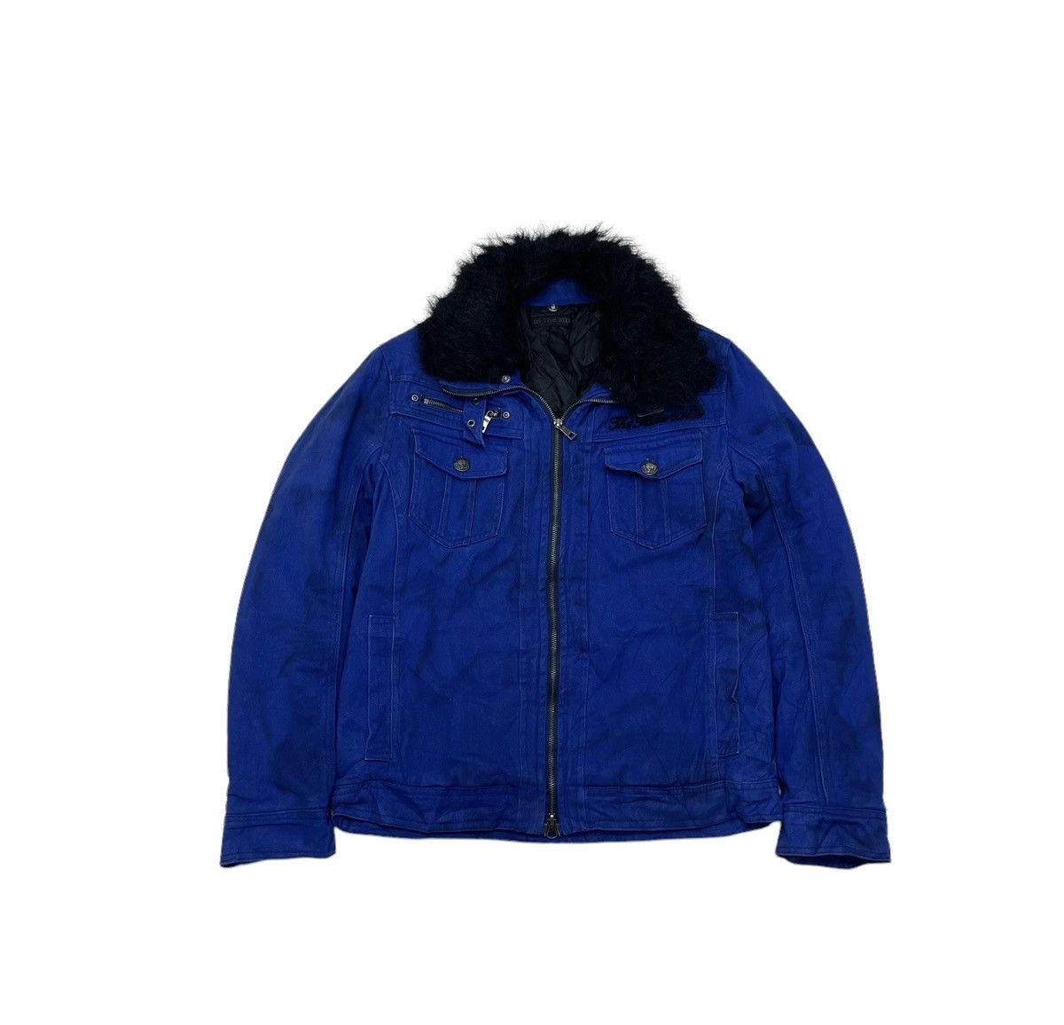 GOSTAR DE FUGA × In The Attic × Le Grande Bleu (L.G.B.) Awesome In The Attic Fur Jacket Size US M / EU 48-50 / 2 - 2 Thumbnail