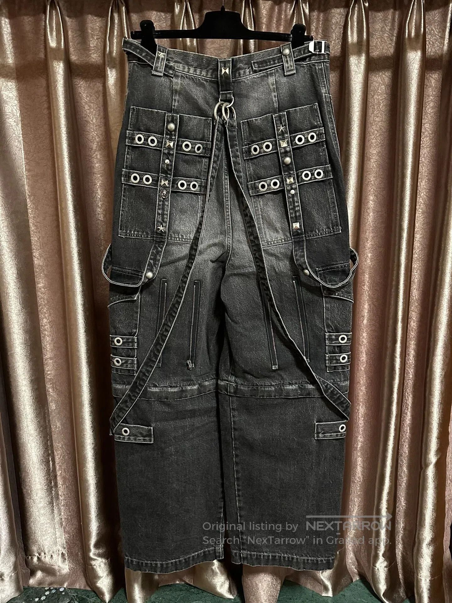 Balenciaga Balenciaga Gray Cargo Pants. Size US 28 / EU 44 - 2 Thumbnail