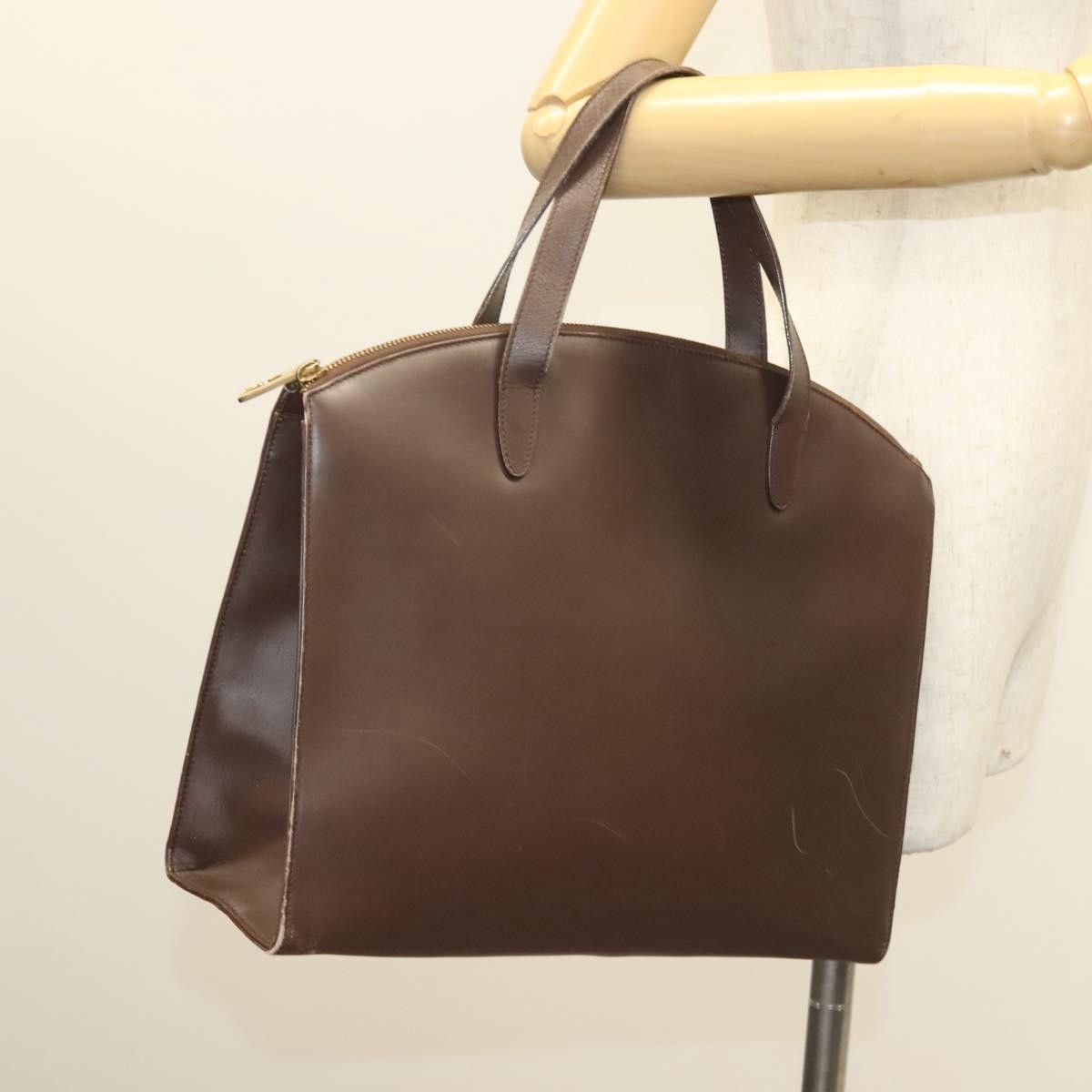 Gucci GUCCI Hand Bag Leather Brown Gold 000 1998 000 1998 Size ONE SIZE - 22 Thumbnail