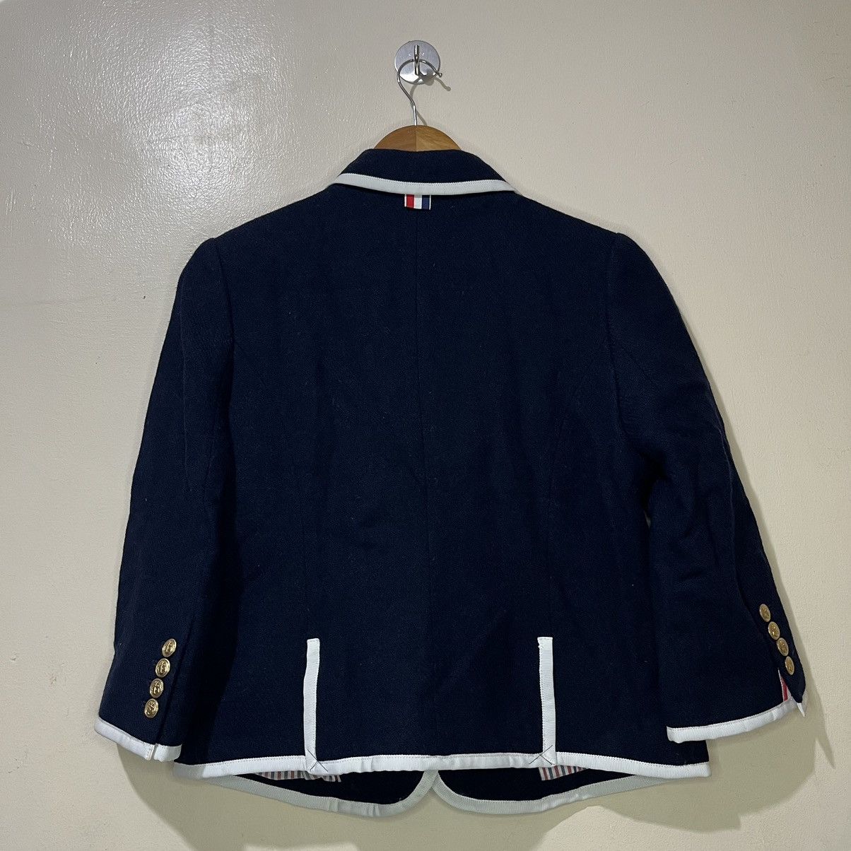 Neiman Marcus × Thom Browne Thom Browne - Neiman Marcus Women's Blazer Size L / US 10 / IT 46 - 19 Thumbnail
