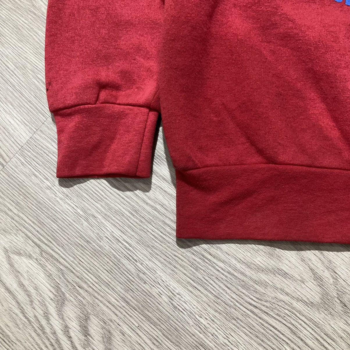 20471120 2000s Seven Zero One Poem Logo Punk Style Crewneck Red Size US M / EU 48-50 / 2 - 7 Thumbnail