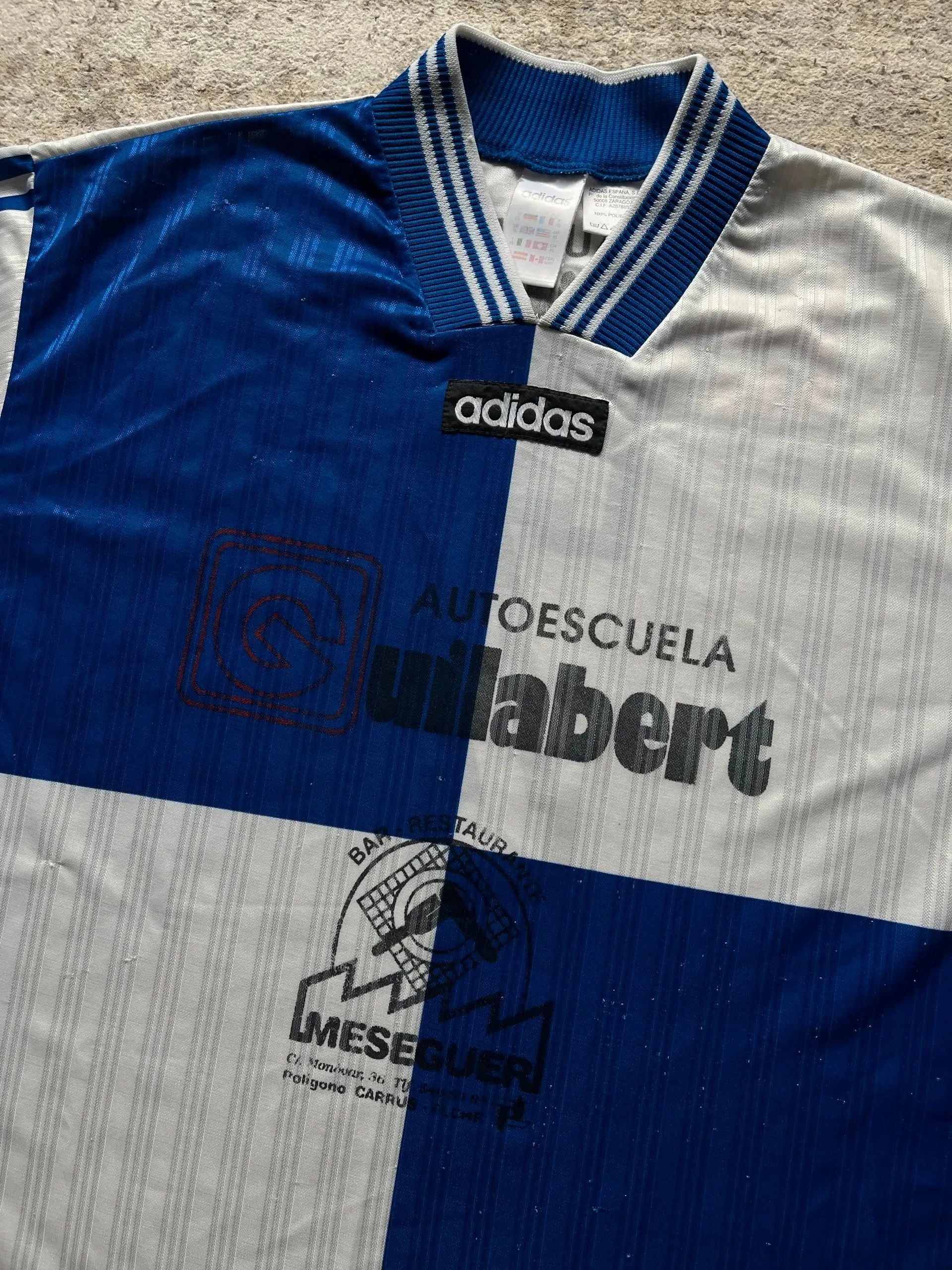 Adidas OG Adidas Vintage 1990s Football Soccer Jersey Sz XL Size US XL / EU 56 / 4 - 5 Thumbnail