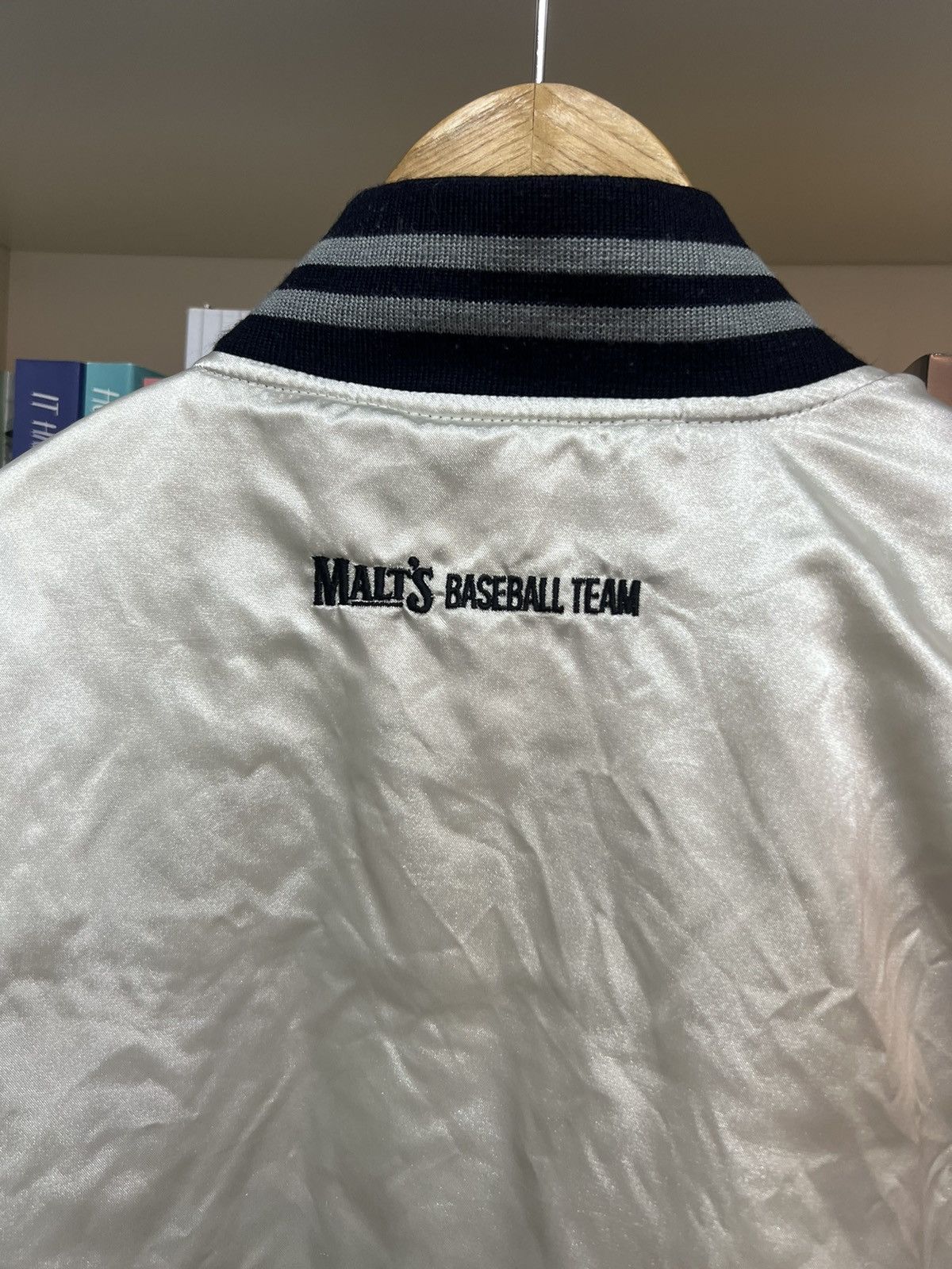 Japanese Brand Vintage MALTS Baseball Team Bomber Jacket Size US L / EU 52-54 / 3 - 7 Thumbnail