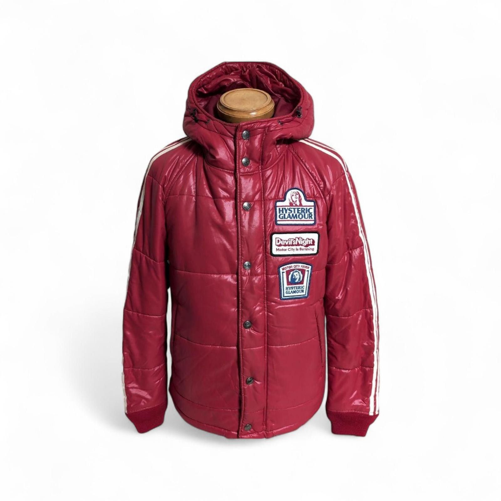 Hysteric Glamour Hysteric Glamour - Red Puffer Jacket with Hood Size US M / EU 48-50 / 2 - 2 Thumbnail