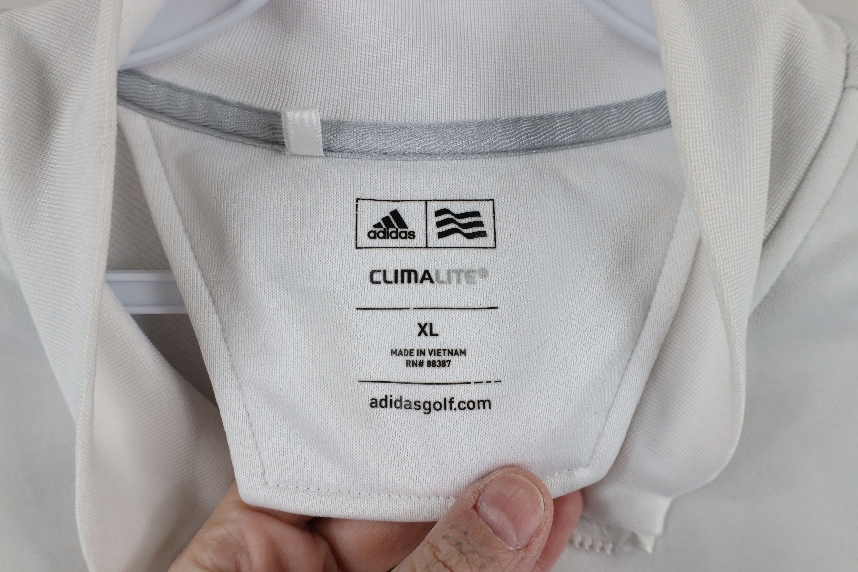 Adidas × Vintage Adidas Beck's Brewery Half Zip Pullover Jacket Top White Size US XL / EU 56 / 4 - 9 Thumbnail