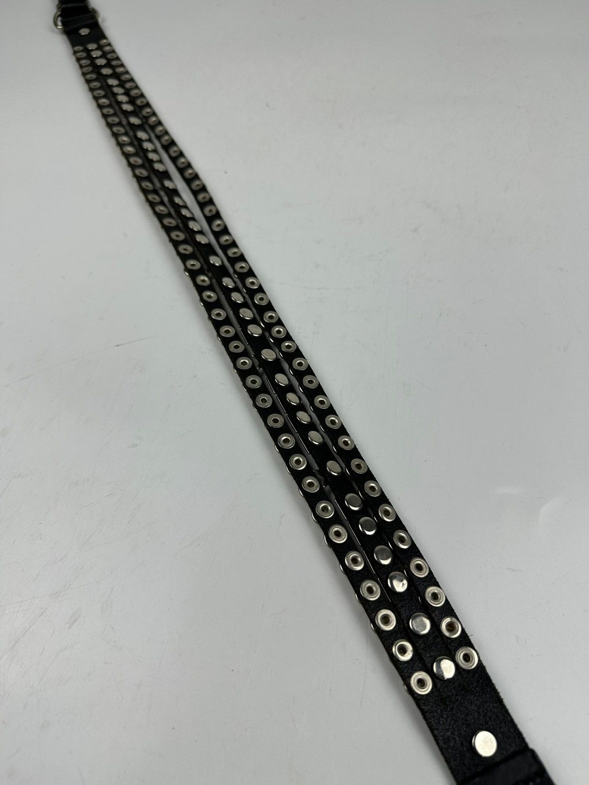 Japanese Brand studded spiked leather belt tc3 Size 36 - 8 Thumbnail