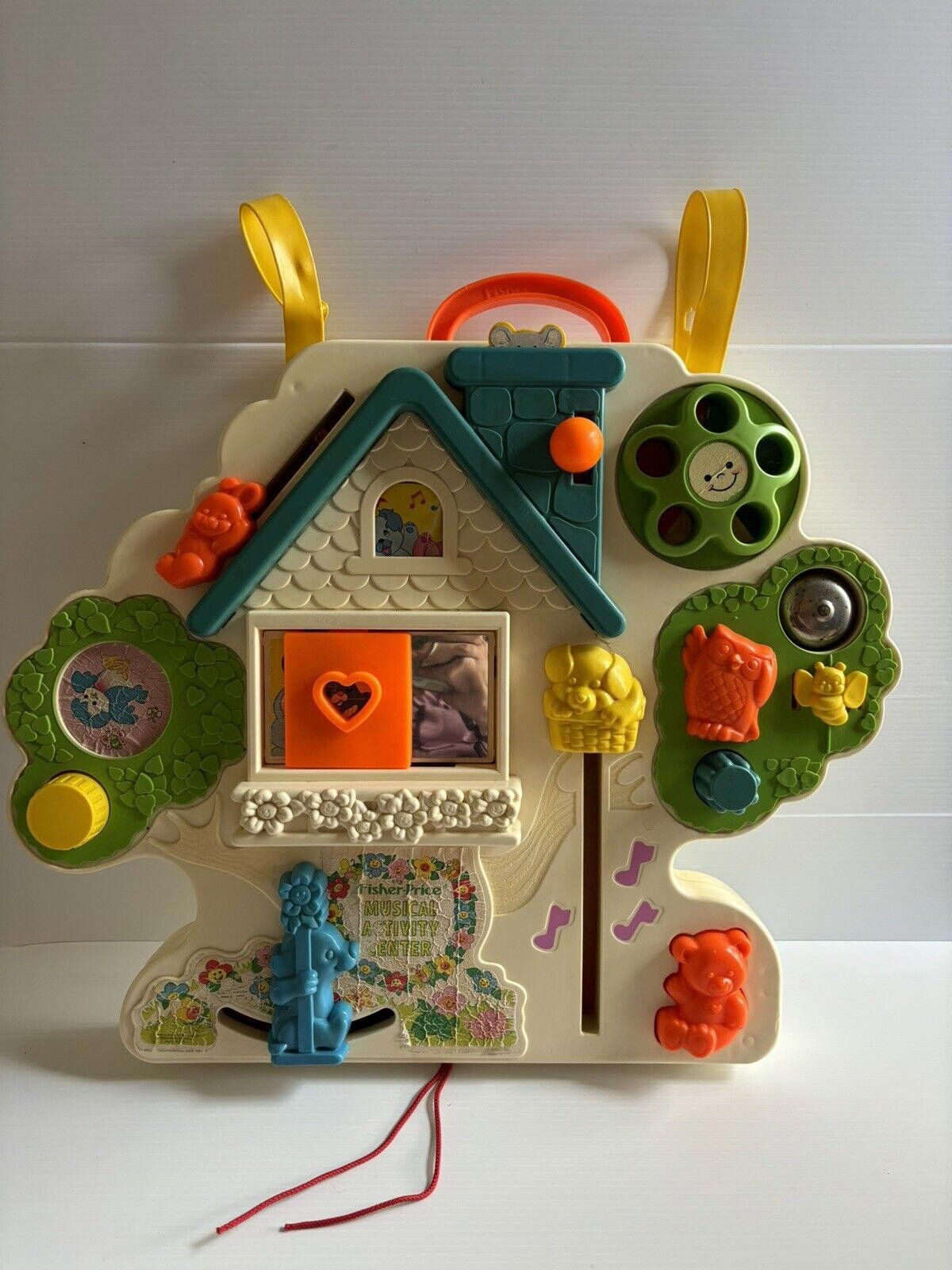 Designer VTG Fisher Price Crib Toy 1984 1985 Activity Center Size ONE SIZE - 1 Thumbnail