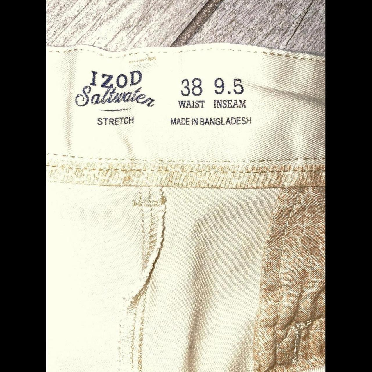 Izod Izod Saltwater Flat Front Shorts Size US 38 / EU 54 - 2 Thumbnail