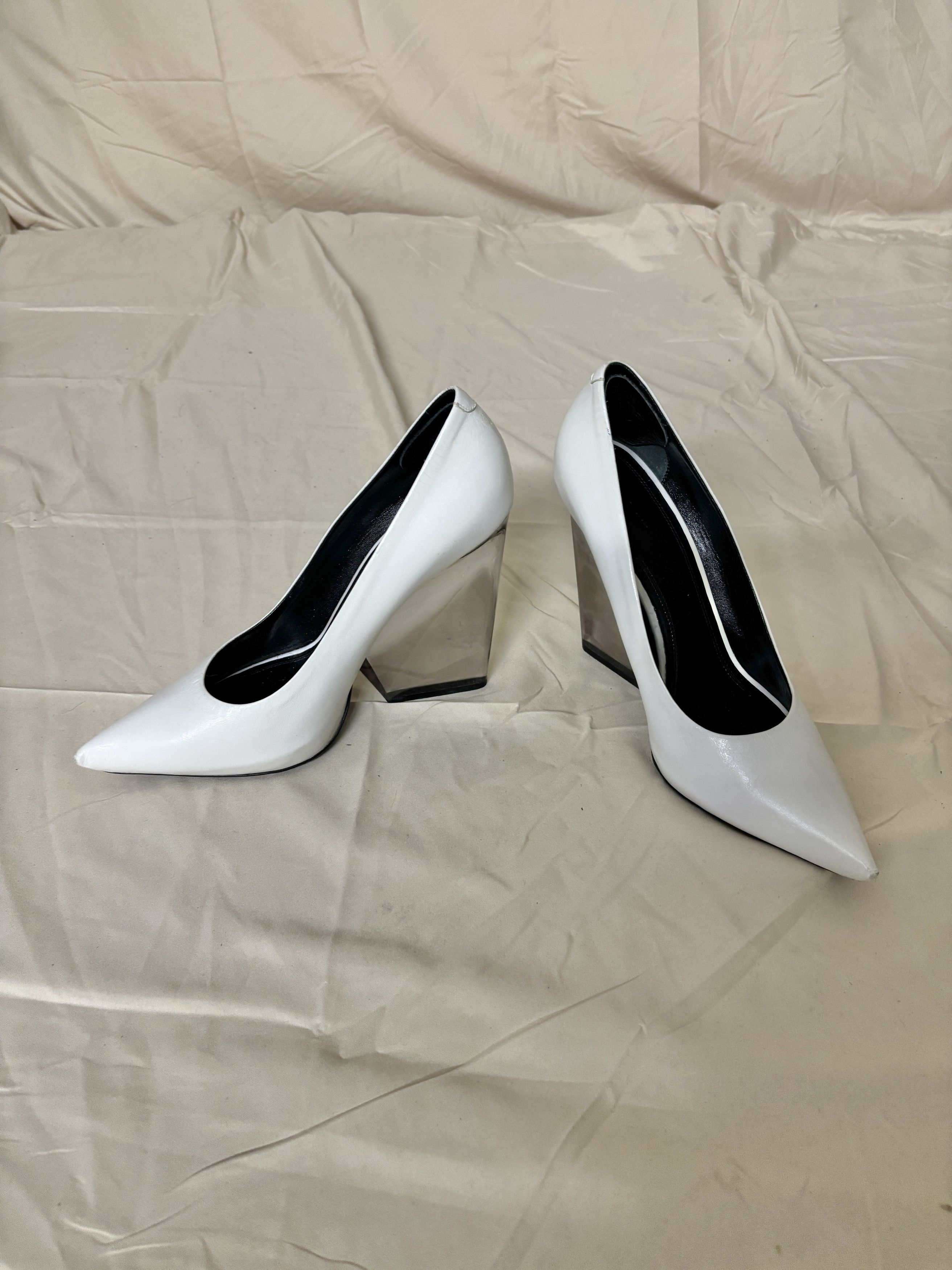 Celine Celine Clear Heel Pumps by Phoebe Philo sz 39.5 Size US 9.5 / IT 39.5 - 3 Thumbnail