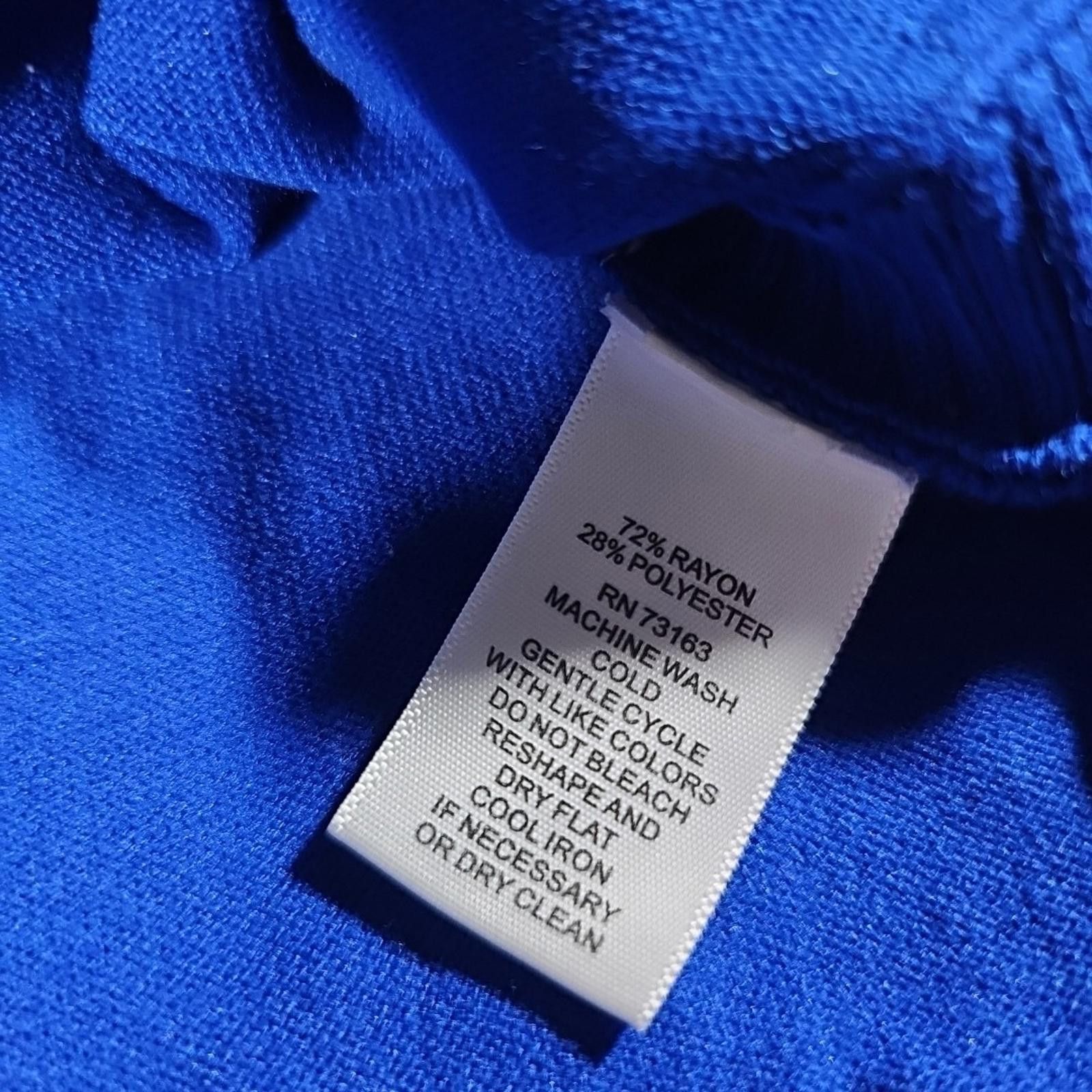 The Unbranded Brand No Brand Blue Light Long Sweater Size M / US 6-8 / IT 42-44 - 3 Thumbnail