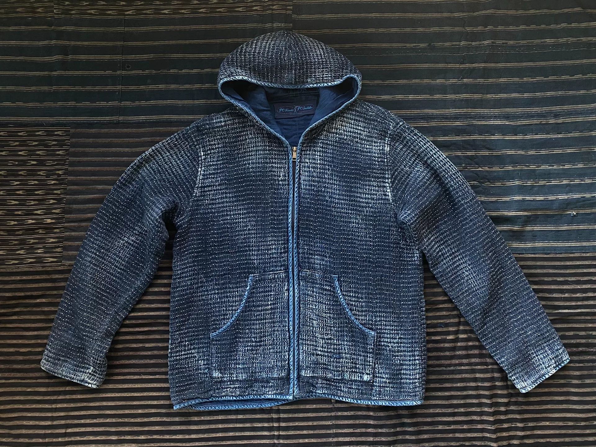 Porter Classic porter classic sashiko light zip parka Size US L / EU 52-54 / 3 - 1 Thumbnail