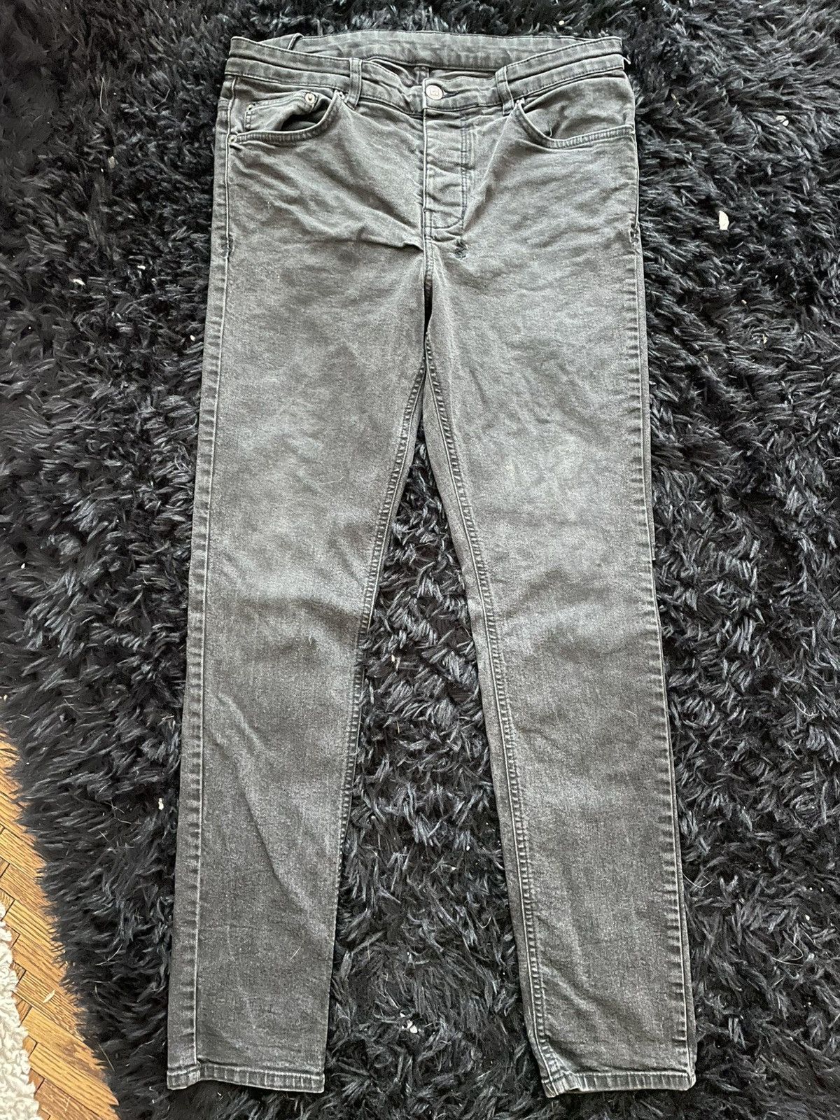 Ksubi Ksubi Washed Black Denim Size US 33 - 1 Thumbnail