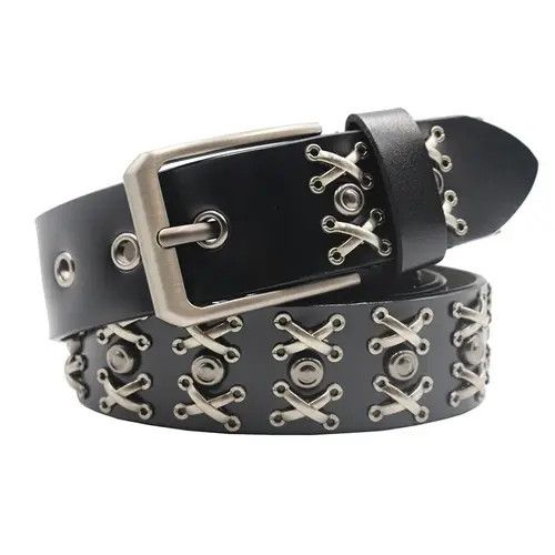 Other Metal Rivet Belt Size ONE SIZE - 3 Thumbnail