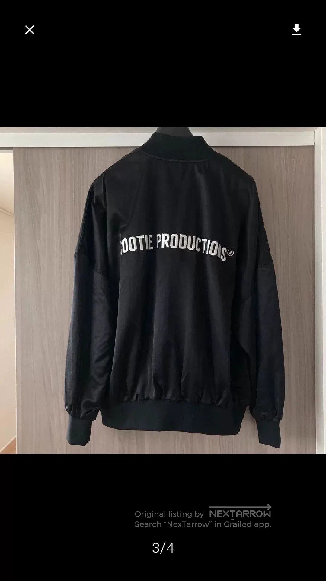 Japanese Brand Cootie Satin Nylon Jacket with Logo Embroidery. Size US S / EU 44-46 / 1 - 6 Thumbnail