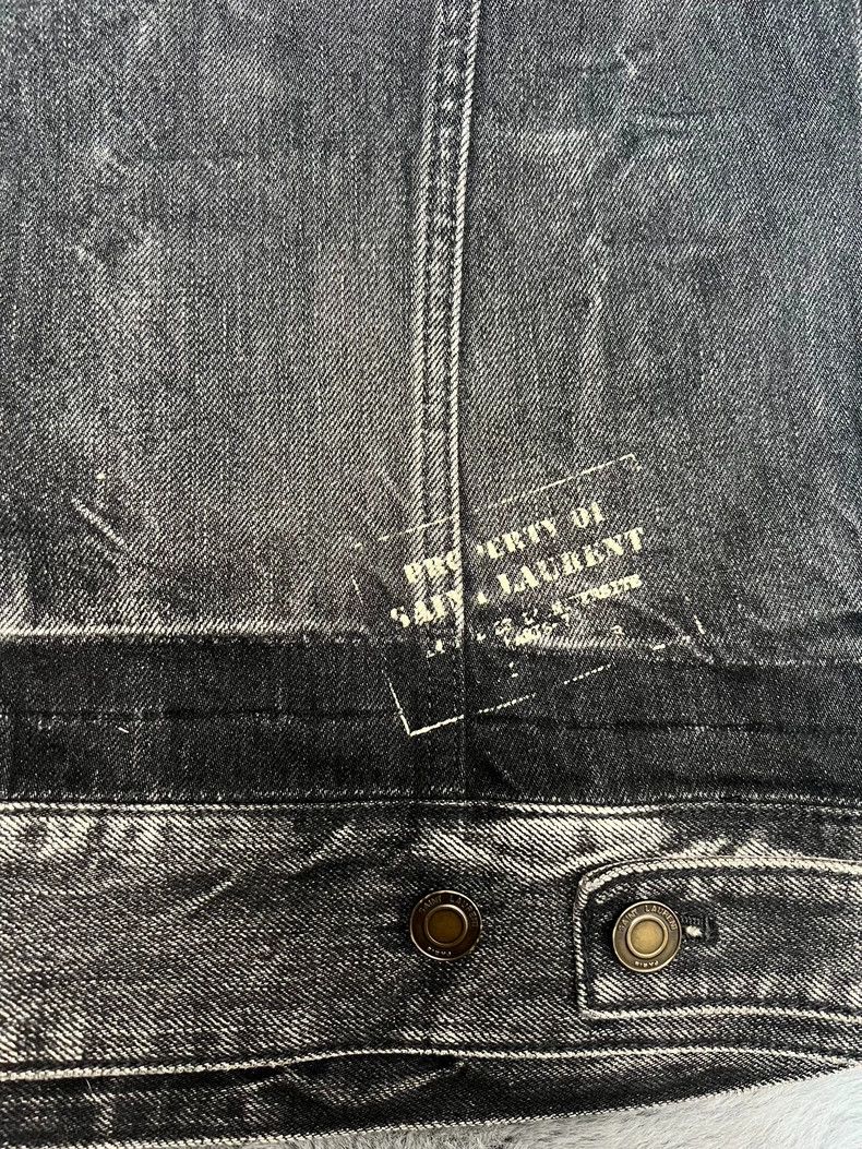 Yves Saint Laurent Saint laurent 18 Spring/Summer Smoky Black Water Ripple Was Size US M / EU 48-50 / 2 - 6 Thumbnail