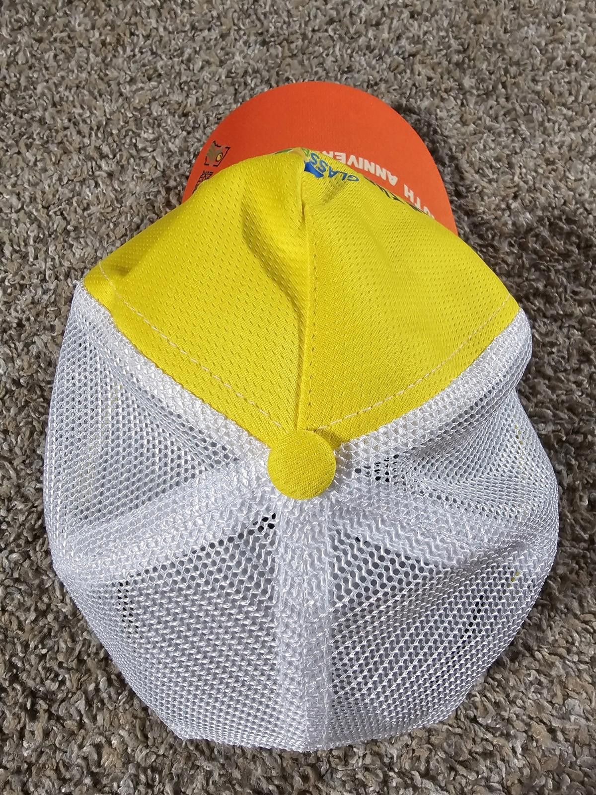 Designer GLASSBARN INDIANA SOYBEAN Snapback hat yellow orange Size ONE SIZE - 3 Thumbnail