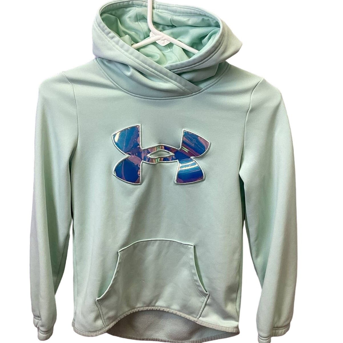 Under Armour Under Armour Youth Med Long Sleeve Polyester Hoodie Pocket Size US M / EU 48-50 / 2 - 1 Thumbnail