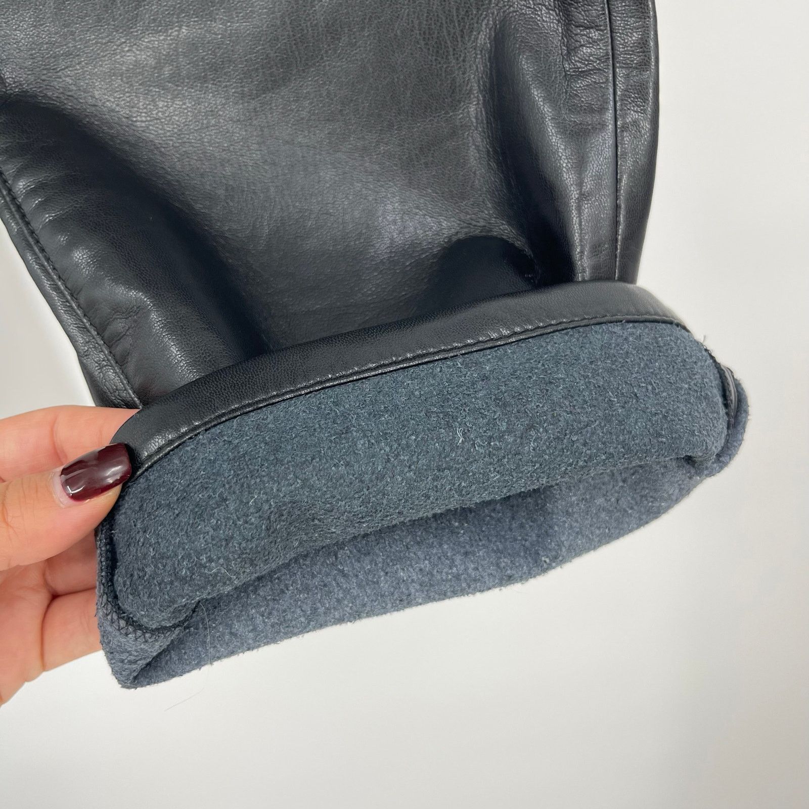 Frame FRAME | NWT Le Jane Crop Black Leather Jeans in Noir Size 24 Size 24" / US 00 / IT 34 - 12 Thumbnail