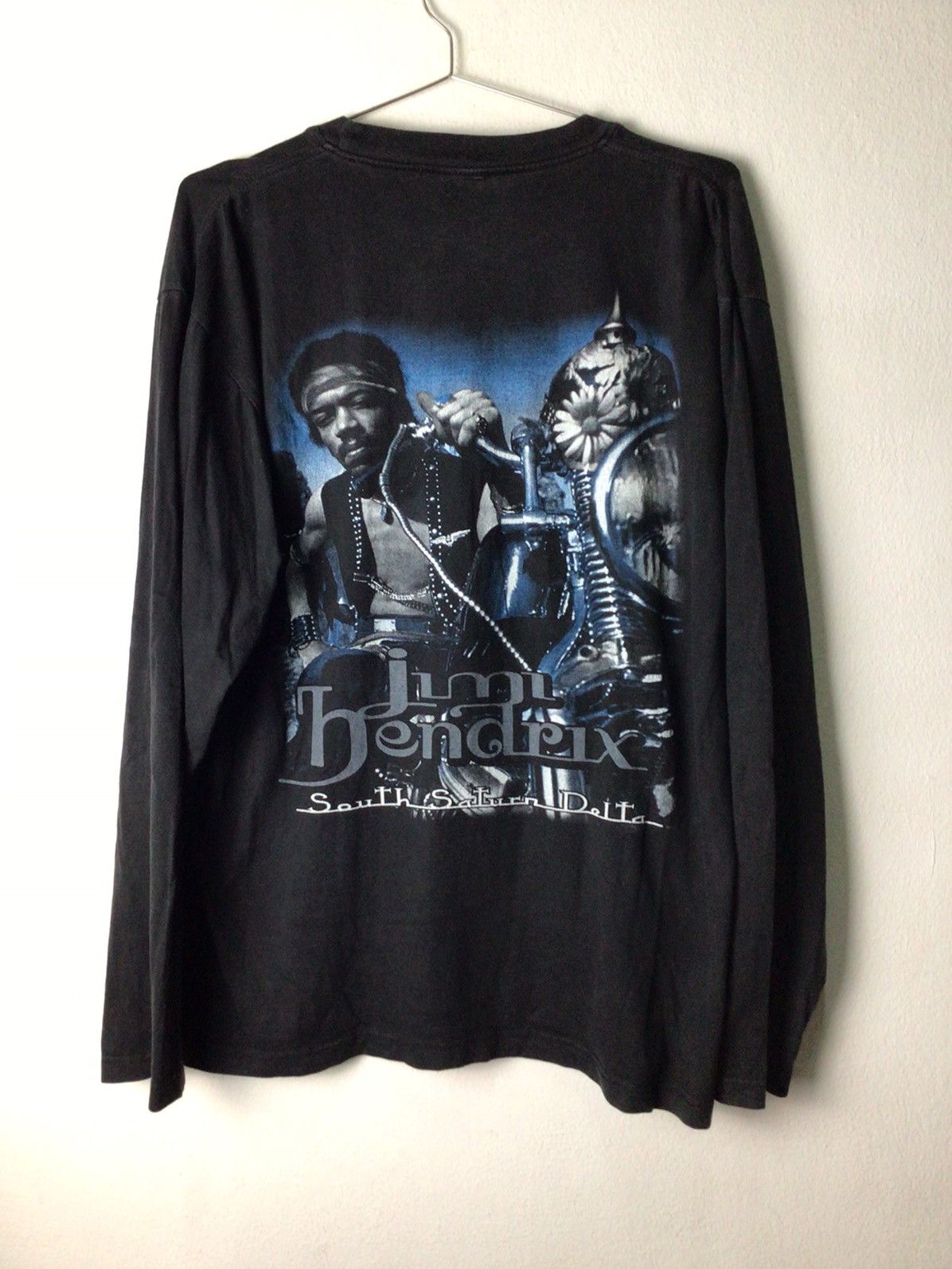 Jimi Hendrix × Vintage Jimi Hendrix South Saturn Dolta thai old long sleeve 90-00,s Size US XXL / EU 58 / 5 - 3 Thumbnail
