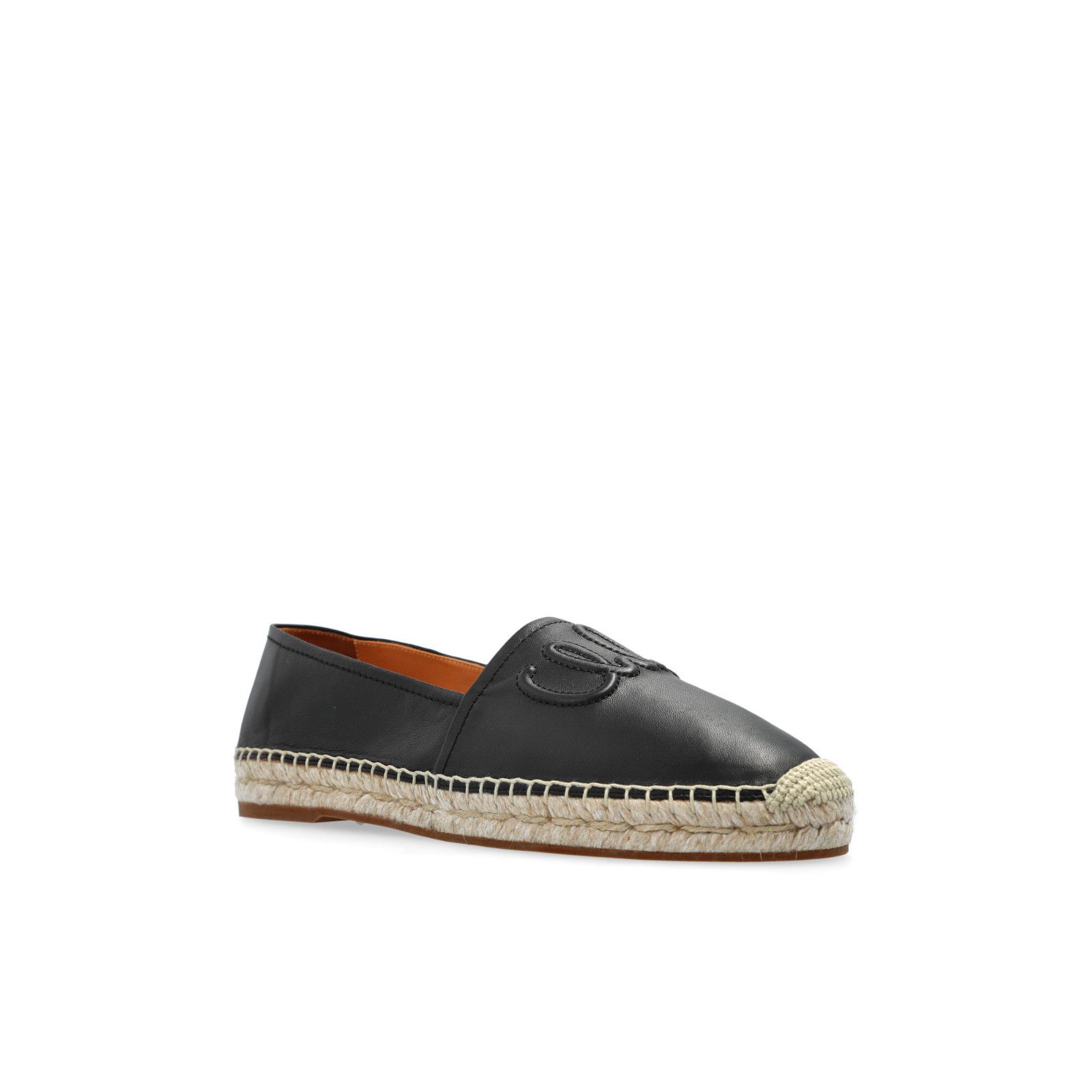Chloe Chloe Isla Black Leather Espadrilles New & Authentic (Women' Size US 5 / IT 35 - 2 Thumbnail