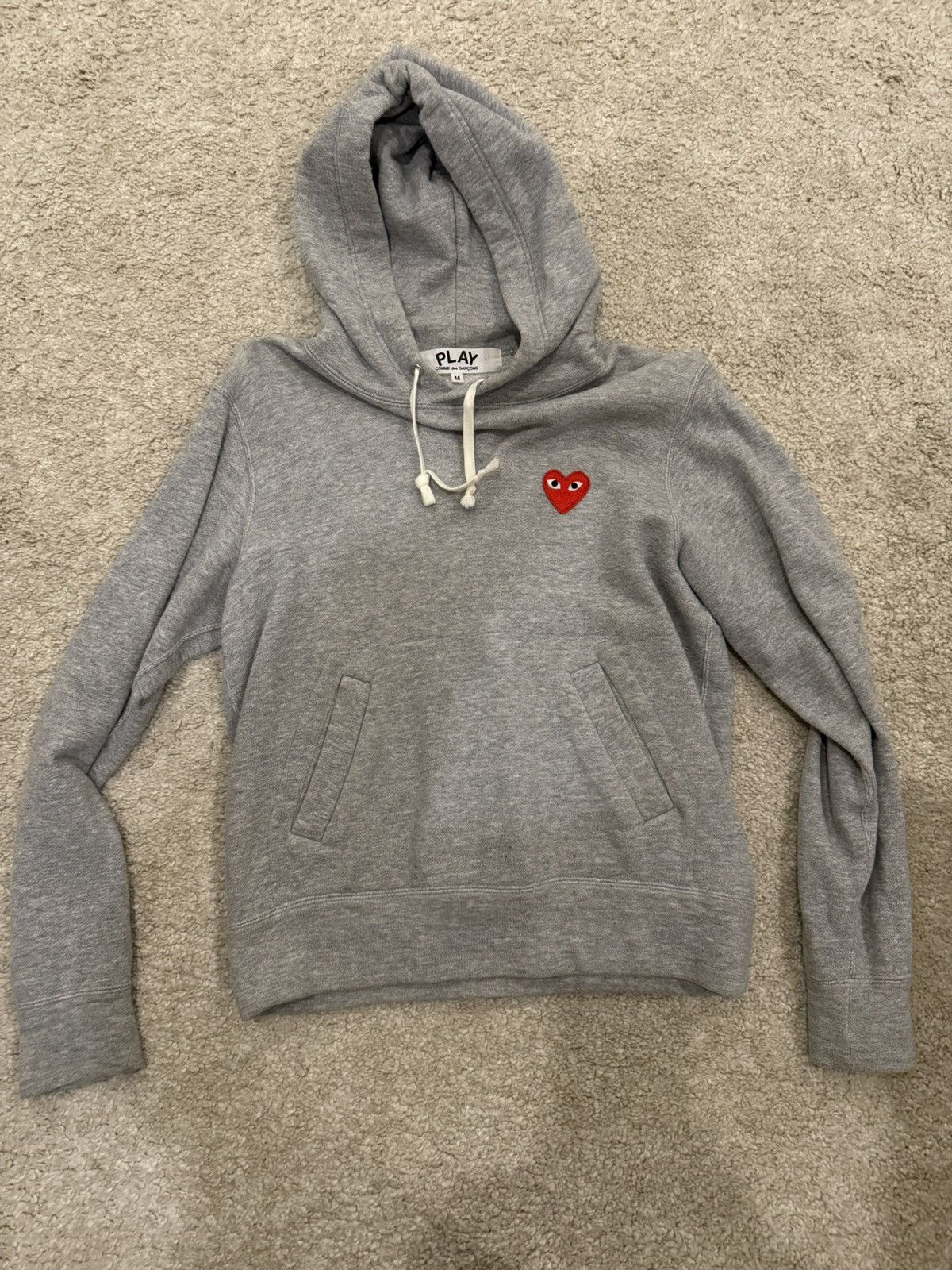 Comme des Garcons Comme Des Garcons CDG Womens Grey Pullover Hoodie Size M / US 6-8 / IT 42-44 - 1 Thumbnail