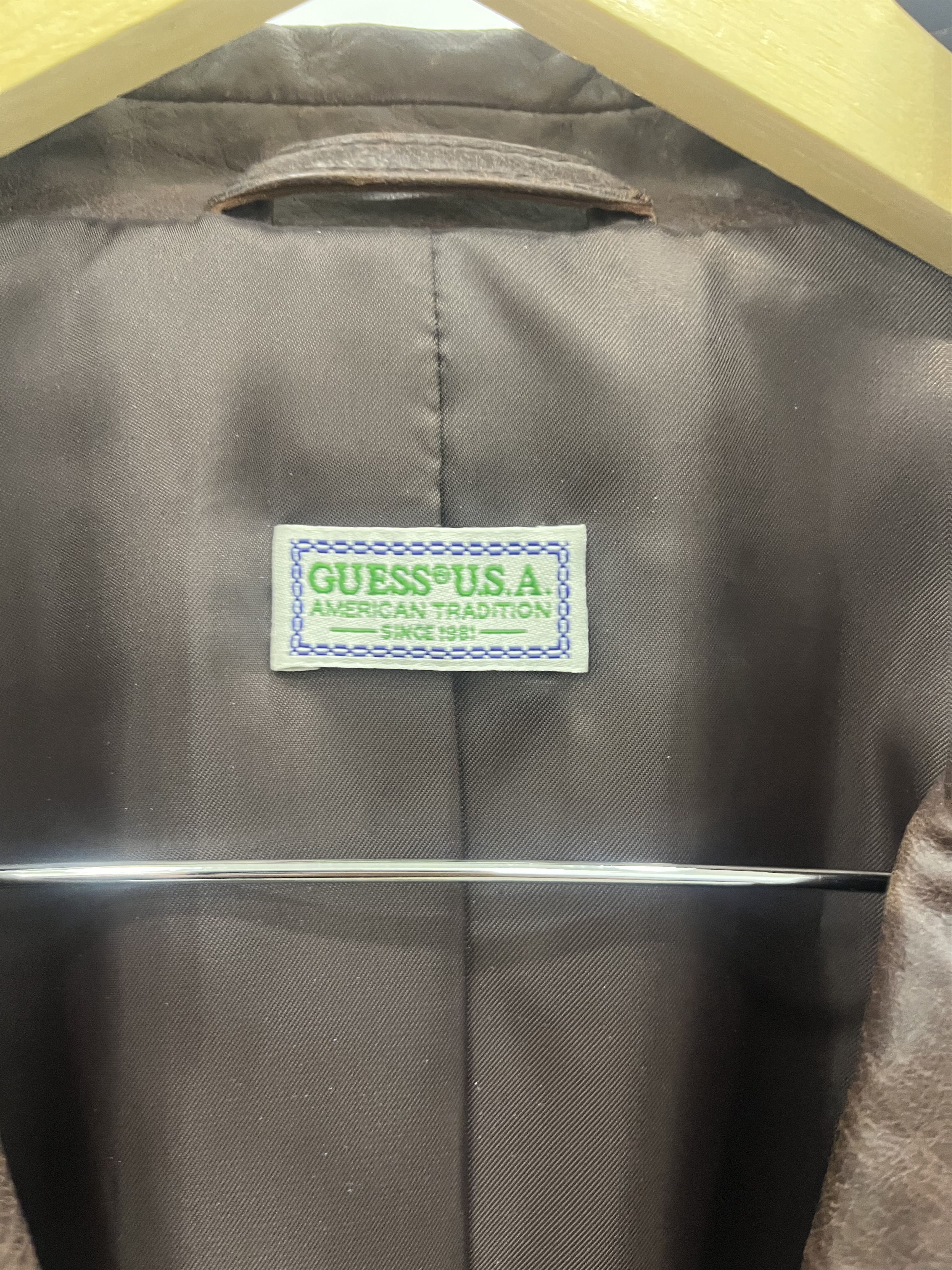 Guess Guess usa leather blazer Size US M / EU 48-50 / 2 - 3 Thumbnail