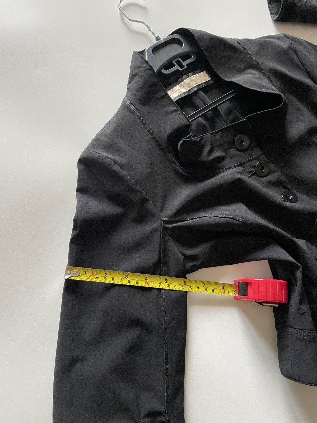 Marithe + Francois Girbaud Womens blazer Marithe Francois Girbaud Size F 42 Color Black Size M / US 6-8 / IT 42-44 - 17 Thumbnail