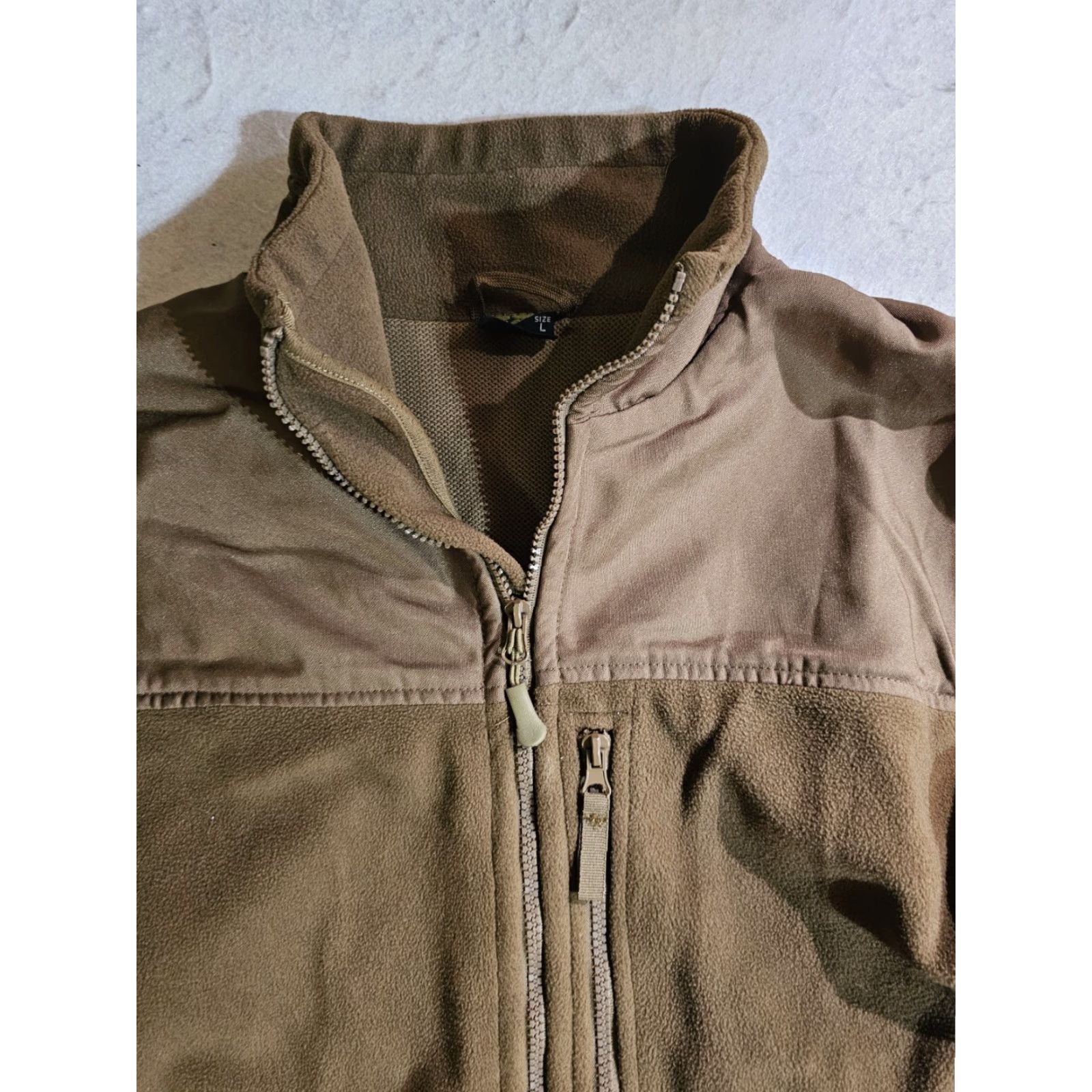 Vintage Condor Phantom Soft Shell Full Zip Desert Tan Military Style Jacket Mens Lg Size US L / EU 52-54 / 3 - 3 Thumbnail