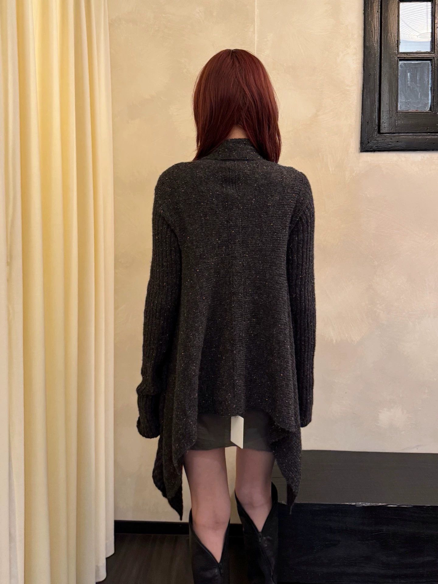 Rick Owens Rick Owens 2012 Alpaca Irregular Hem Cardigan XS Size XS / US 0-2 / IT 36-38 - 9 Thumbnail