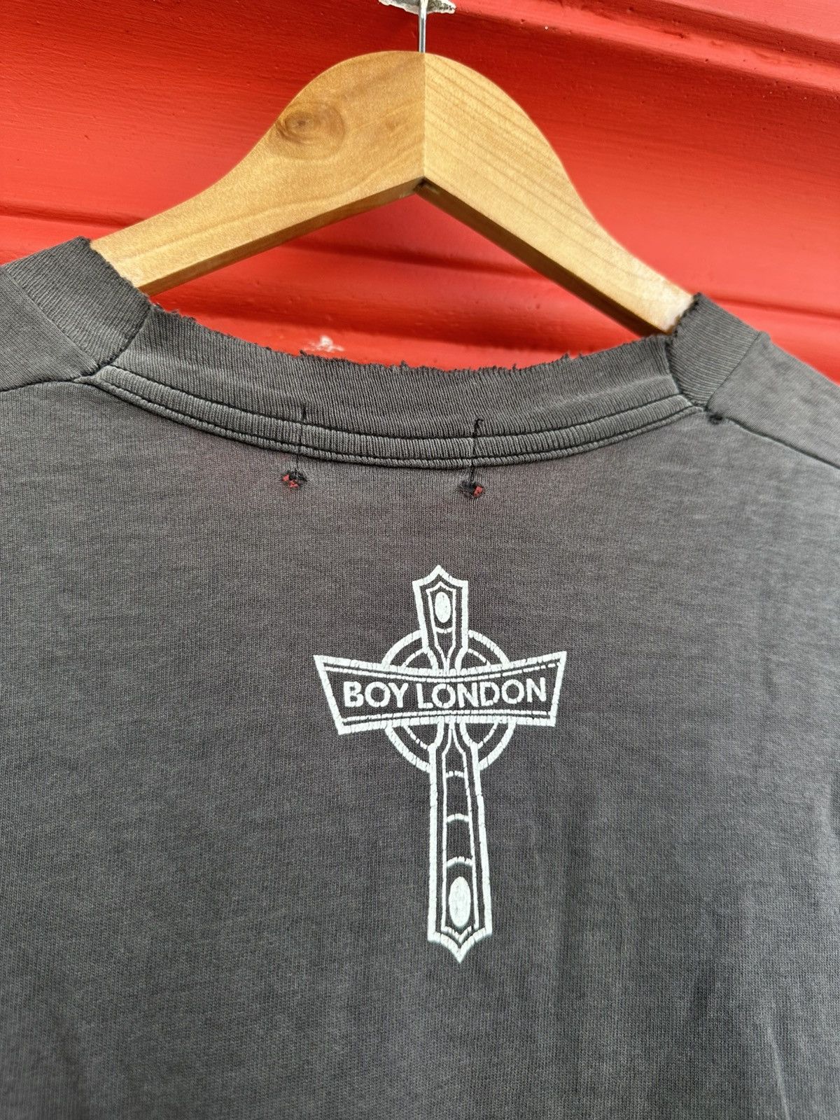 Boy London Distressed Vintage 90s Boy London LS Tee Size US M / EU 48-50 / 2 - 4 Thumbnail