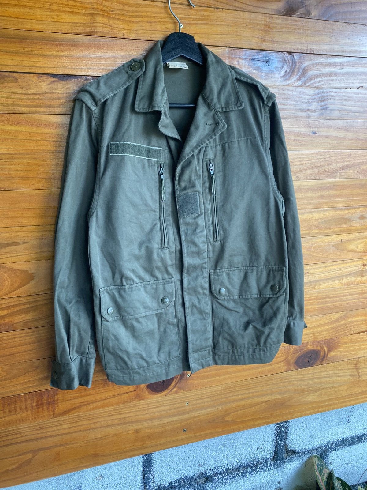 Vintage Vintage 1987 French Military Jacket – Olive Green, Size US S / EU 44-46 / 1 - 5 Thumbnail