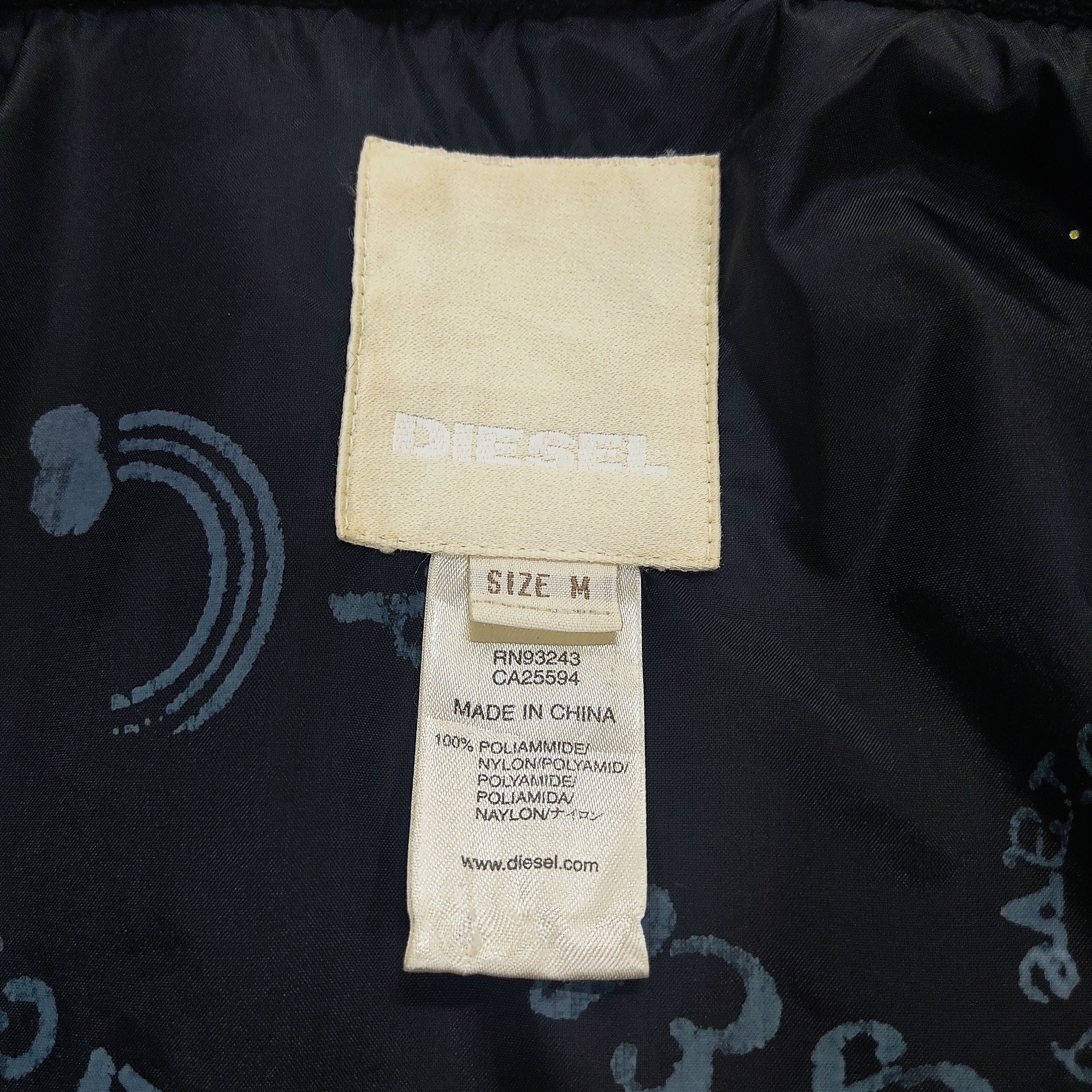 Beauty Beast DIESEL Molvena 36060 Light Puffer Jacket Size US S / EU 44-46 / 1 - 13 Thumbnail
