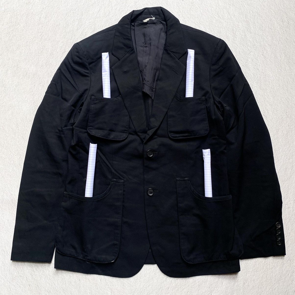 Comme des Garcons Homme Deux 🔥RARE🔥 Comme des garcons homme deux Blazer Size US M / EU 48-50 / 2 - 1 Thumbnail