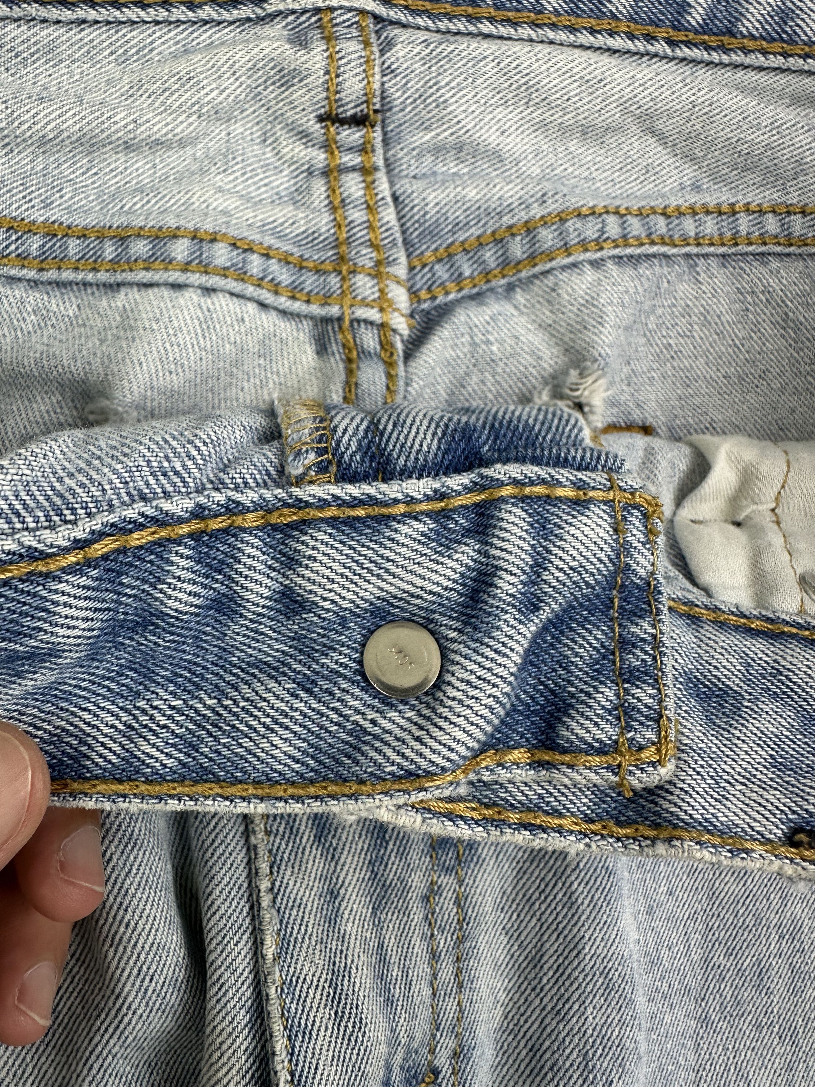 Levi's Vintage Levis 505 Faded Blue Jeans S0049 Size US 37 - 12 Thumbnail