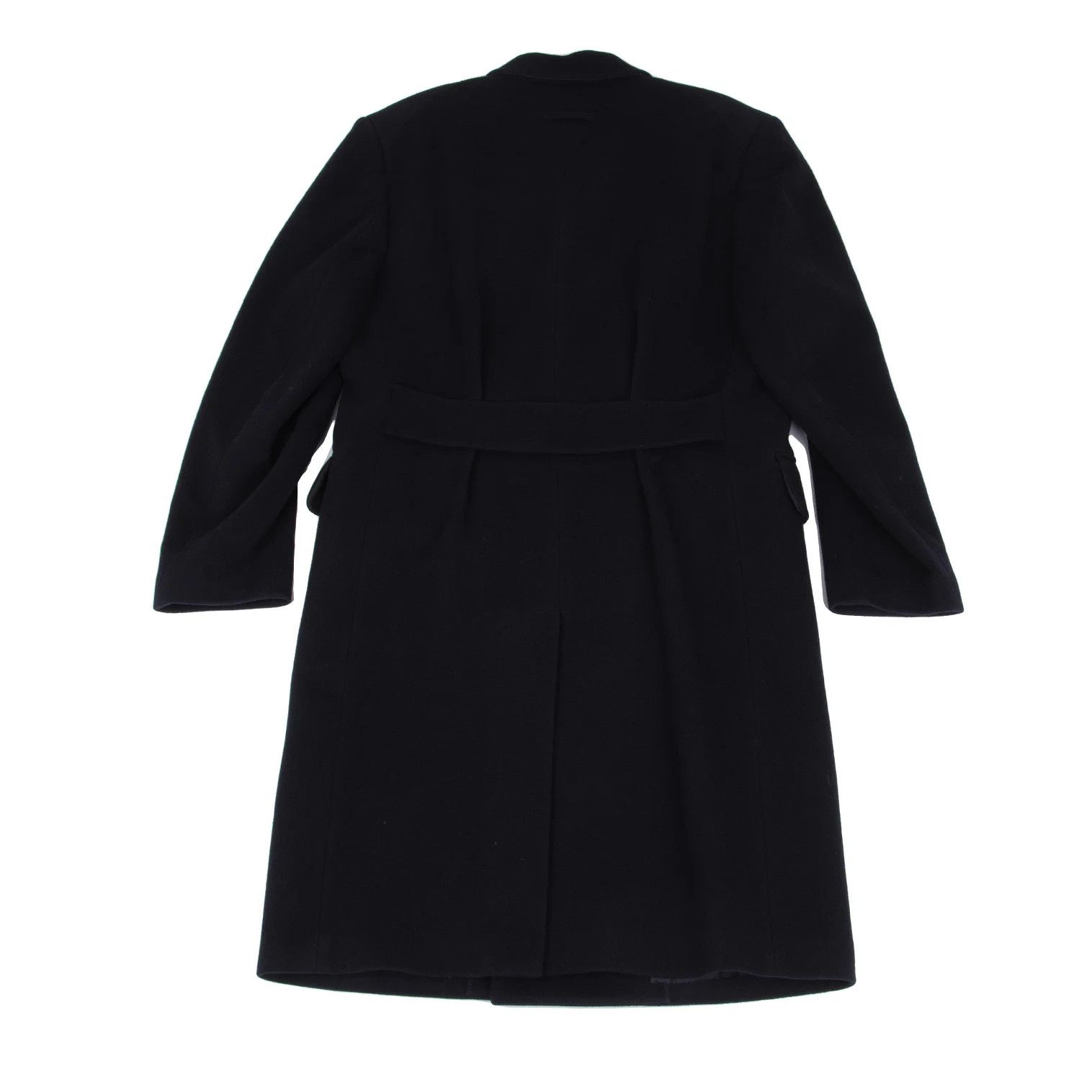Jean Paul Gaultier Double-Breasted Wool Chester Coat in Navy, Size 50 Size US M / EU 48-50 / 2 - 16 Thumbnail