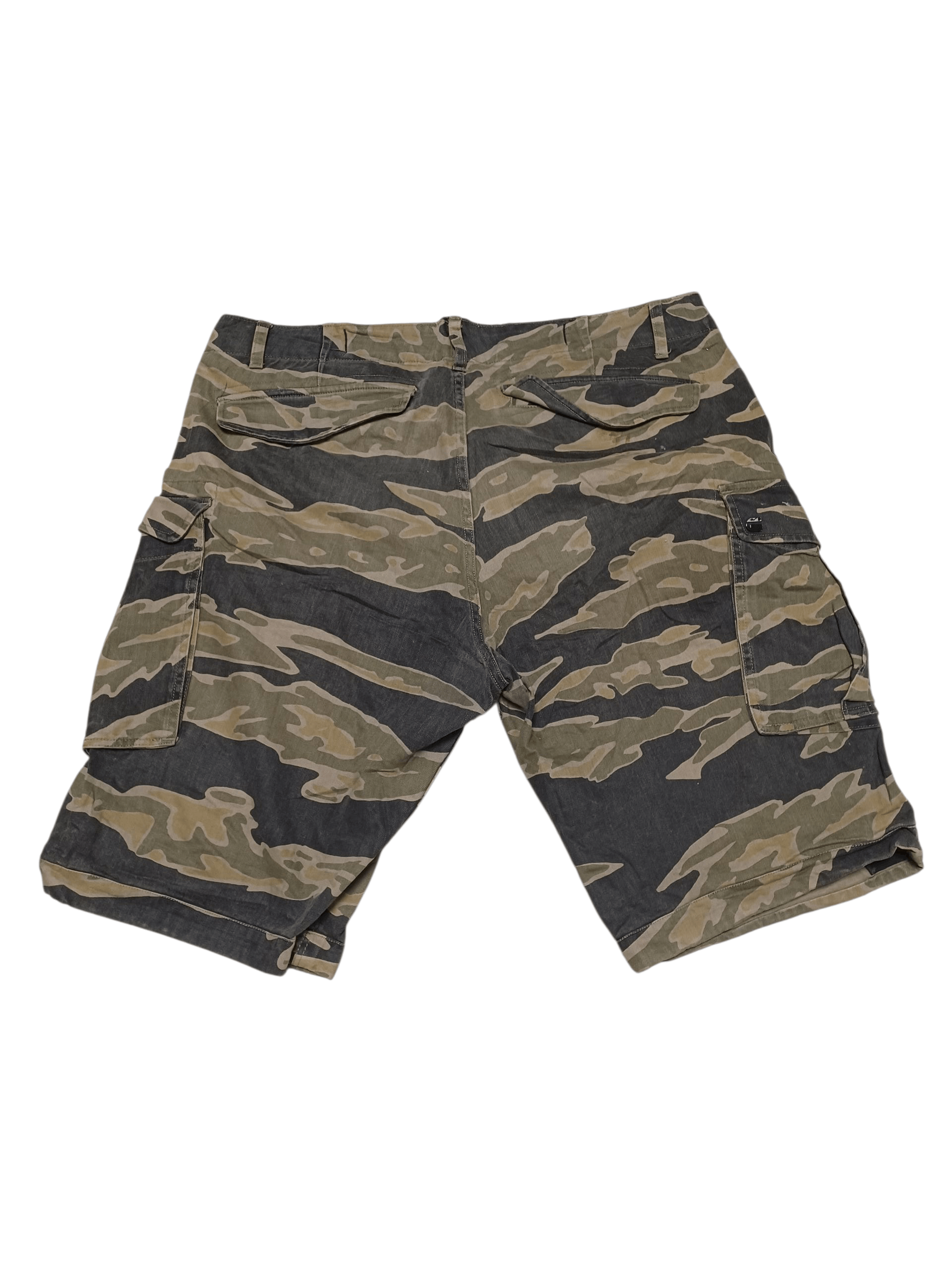 G-Star G STAR RAW CAMO MULTIPOCKET MILITARY CARGO SHORTS Size US 40 / EU 56 - 5 Thumbnail