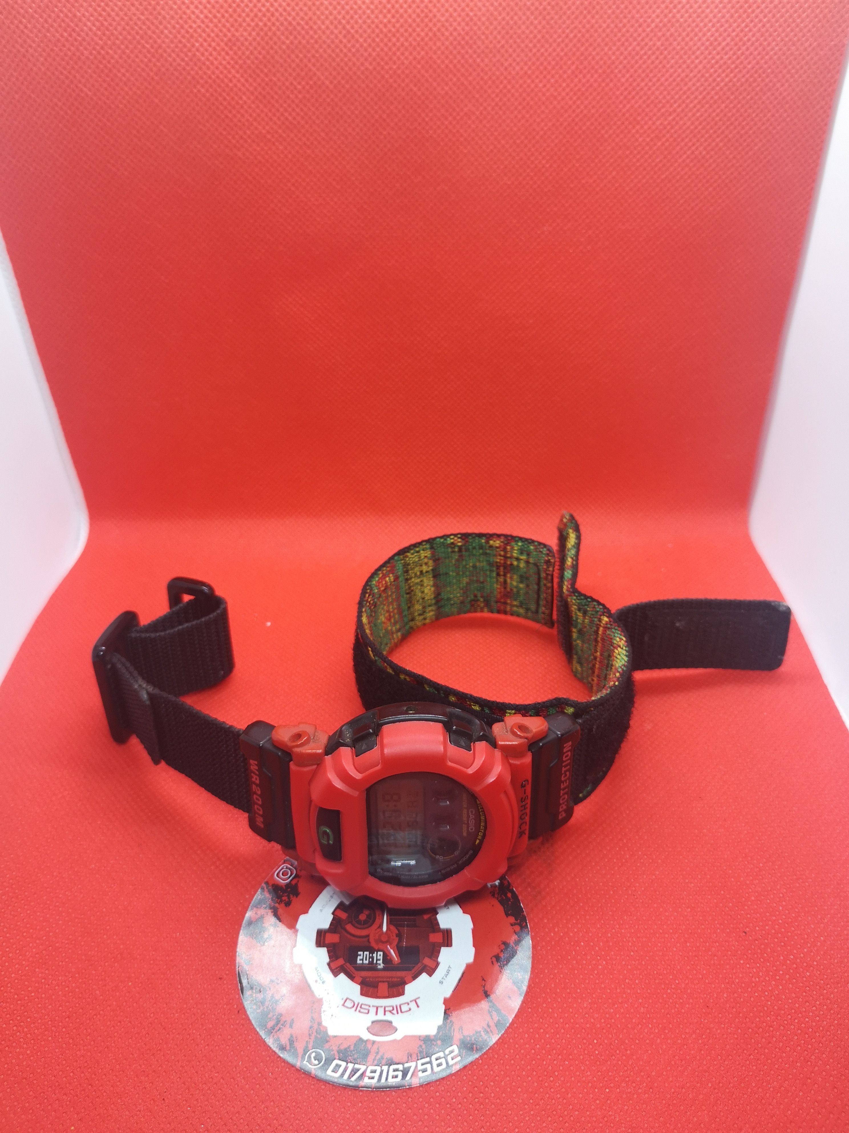 Casio Vintage G-Shock DW- 002 Tough Label Size ONE SIZE - 5 Thumbnail